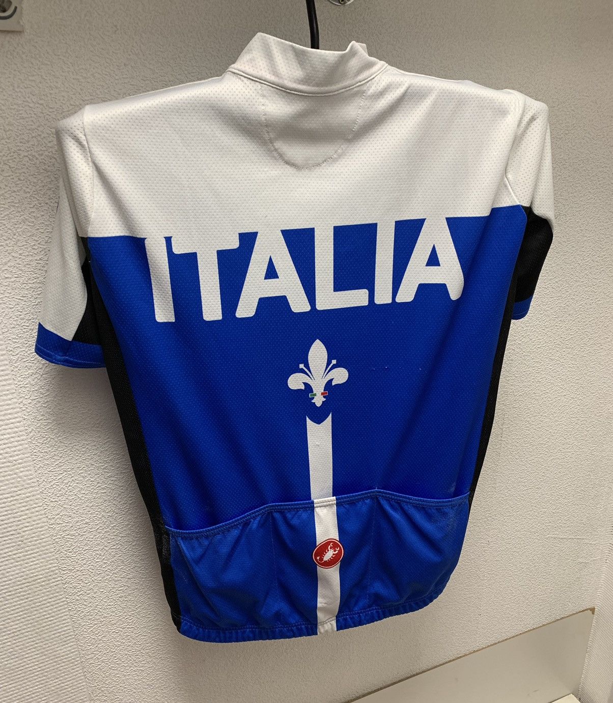 Bicycle Castelli Italia Skoda vintage bicycle bice jersey Xl sz Size US XL / EU 56 / 4 - 6 Thumbnail
