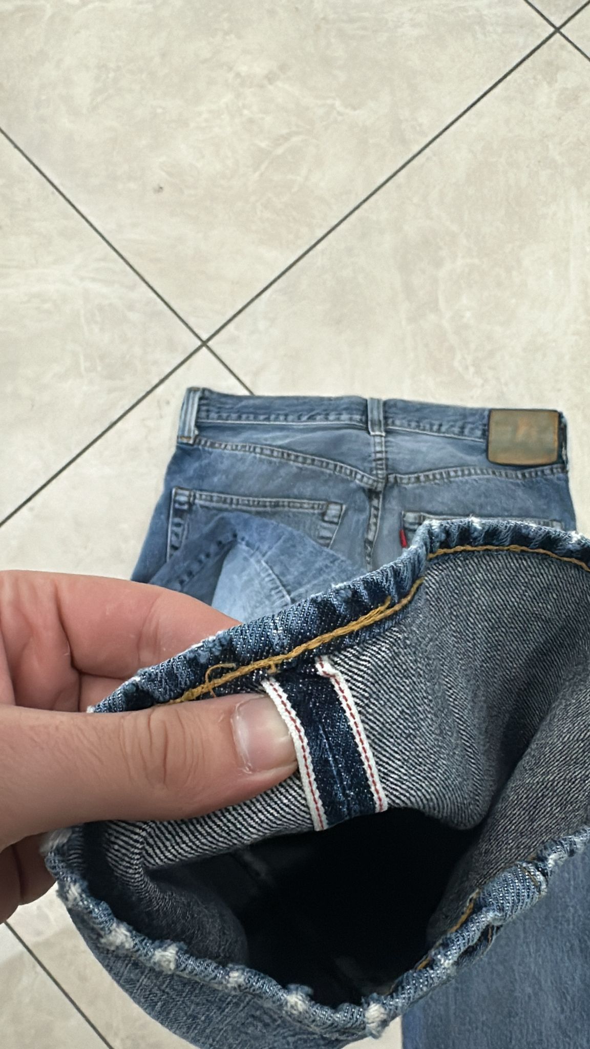 Levi's Vintage Clothing LVC Levi's Vintage Clothing 1947 501XX BigE Selvedge Jeans Size US 34 / EU 50 - 5 Thumbnail