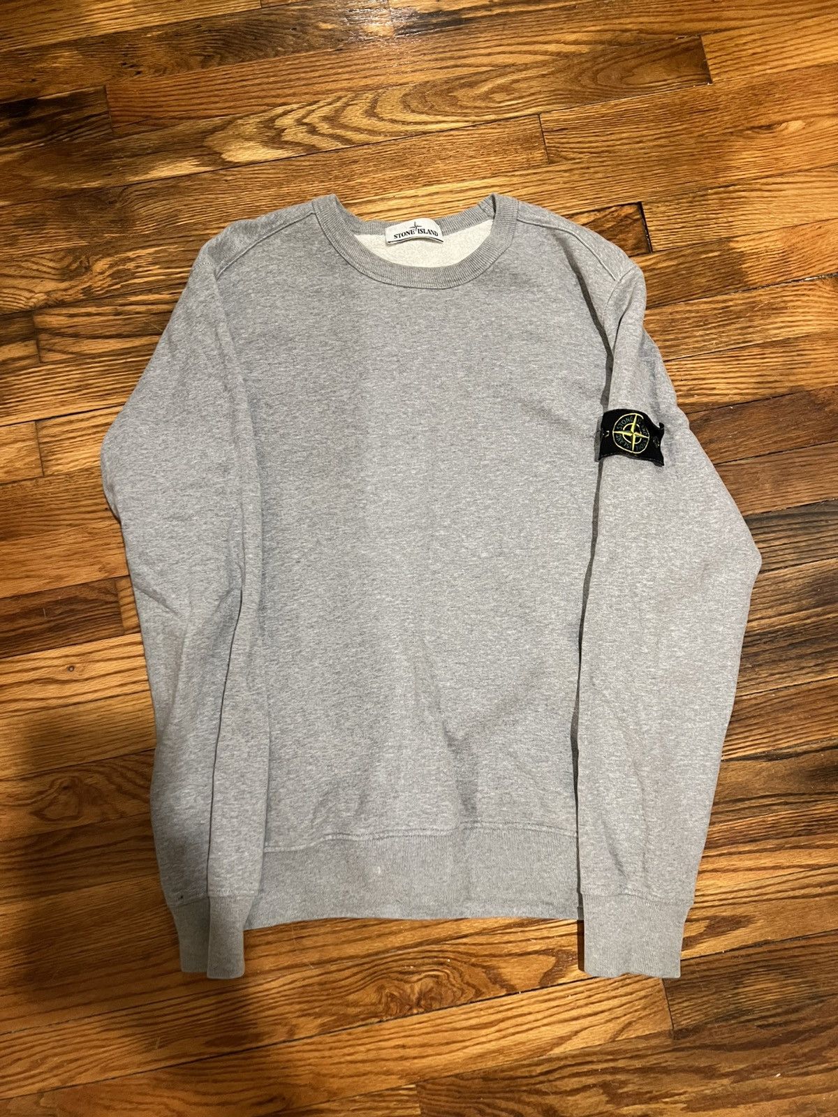 Stone Island Stone Island Grey Crewneck Size US L / EU 52-54 / 3 - 1 Thumbnail