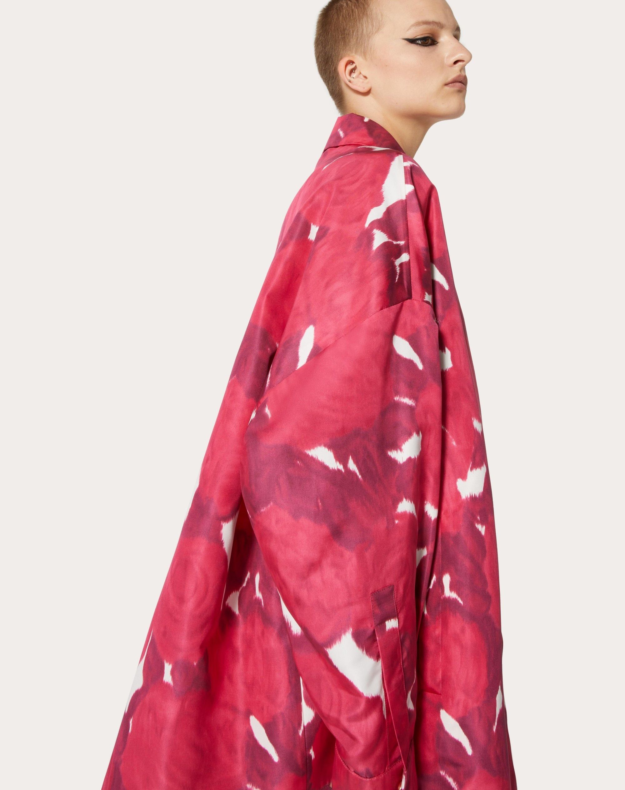 Valentino o1y0226 Silk Coat in Multicolor Size S / US 4 / IT 40 - 4 Thumbnail