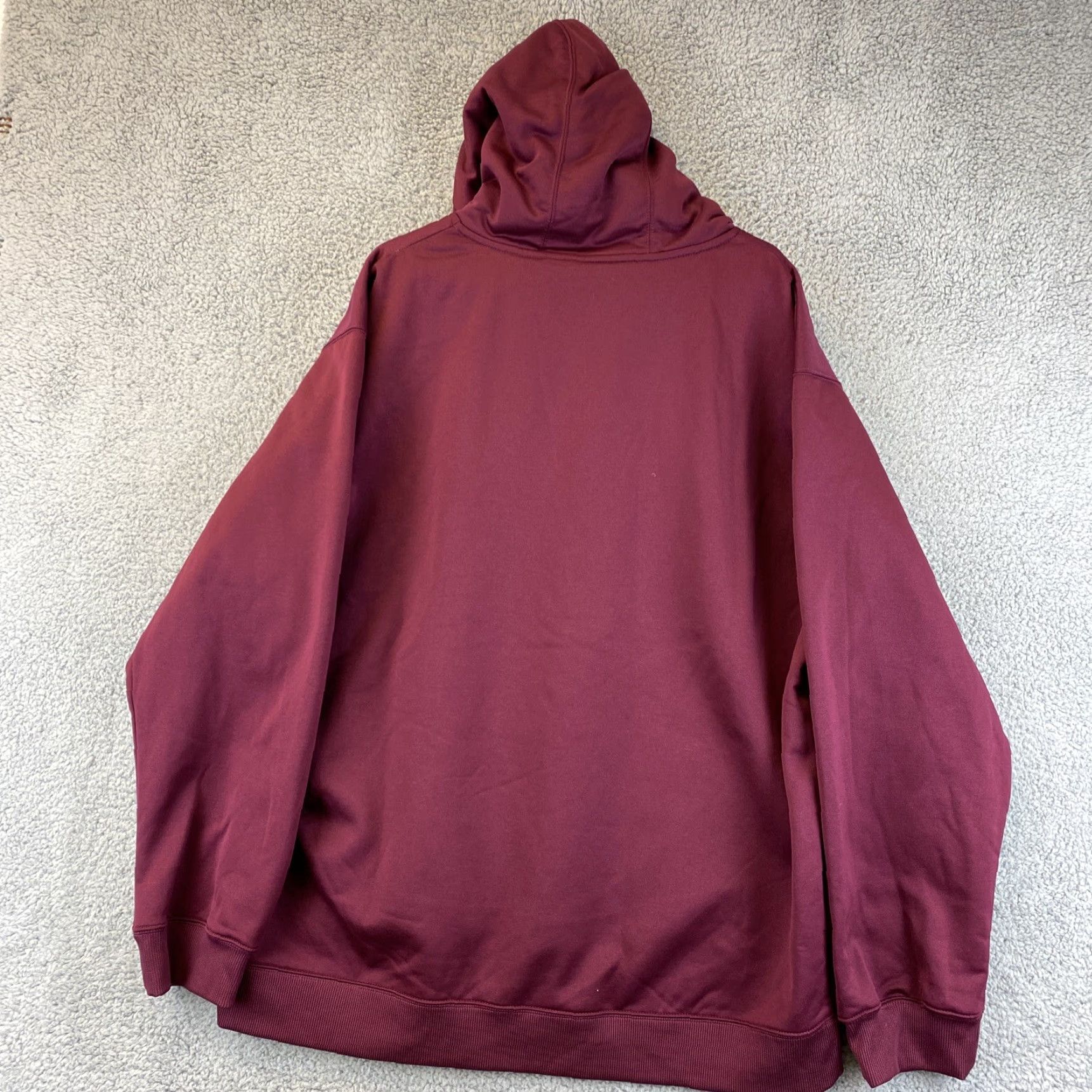 Under Armour VINTAGE Under Armour Hoodie Men's XXL Pullover Fleece Maroon 52-22 Sweatshirt Sportswear Size US XXL / EU 58 / 5 - 7 Thumbnail