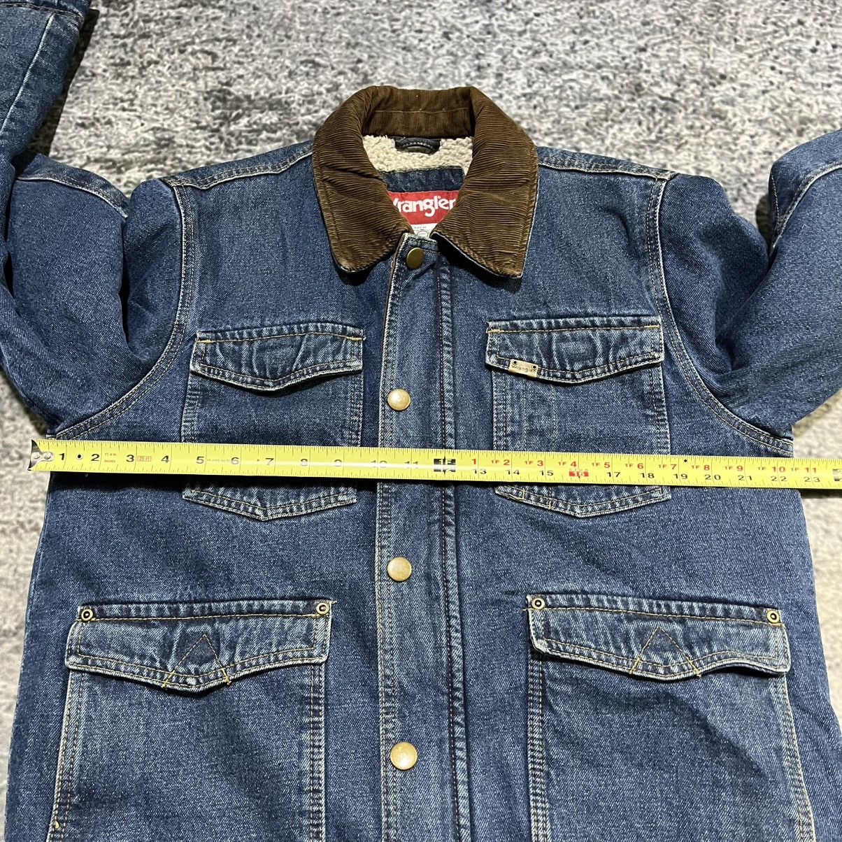 Wrangler VINTAGE WRANGLER SHERPA LINED DENIM TRUCKER JACKET SMALL Size US S / EU 44-46 / 1 - 11 Thumbnail