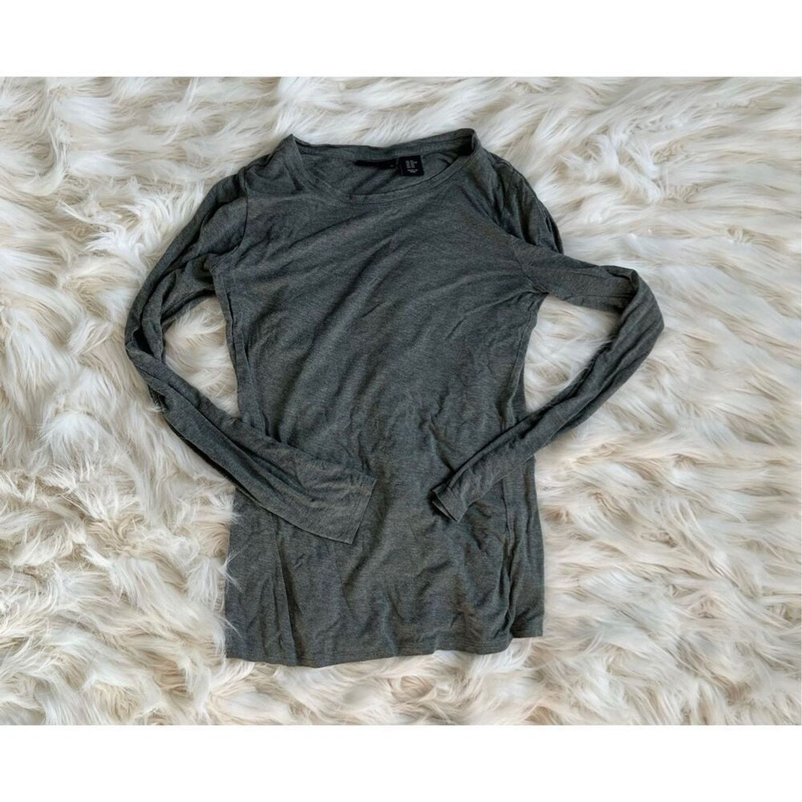 Other Adrienne Vitadinni Olive Green Long Sleeve T-Shirt | Sz XS Size XS / US 0-2 / IT 36-38 - 2 Thumbnail