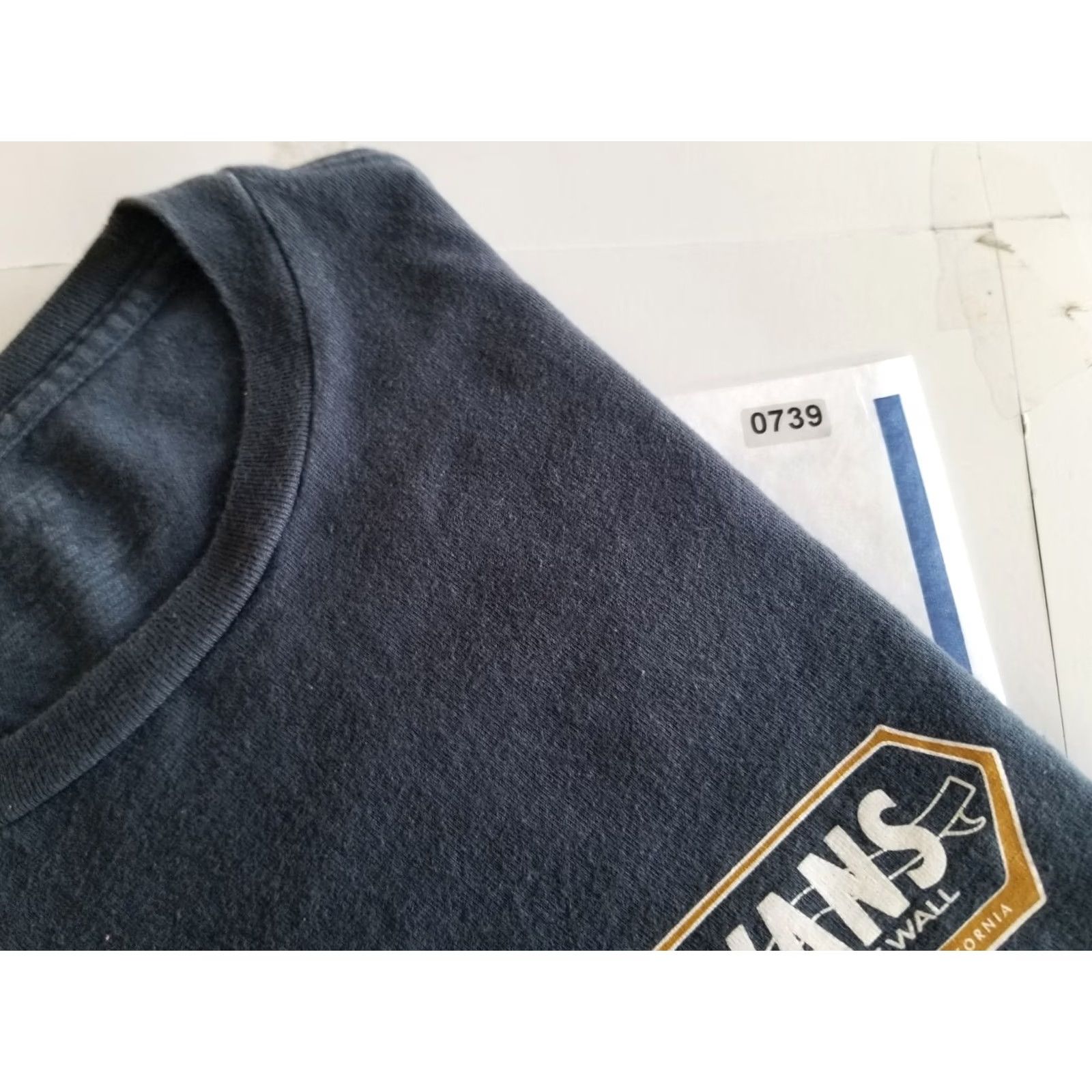 Vans Vans Shirt Mens Size Small Blue Short Sleeve Crew Neck Graphic Tee Logo Skateboard Classiс Size US S / EU 44-46 / 1 - 8 Thumbnail