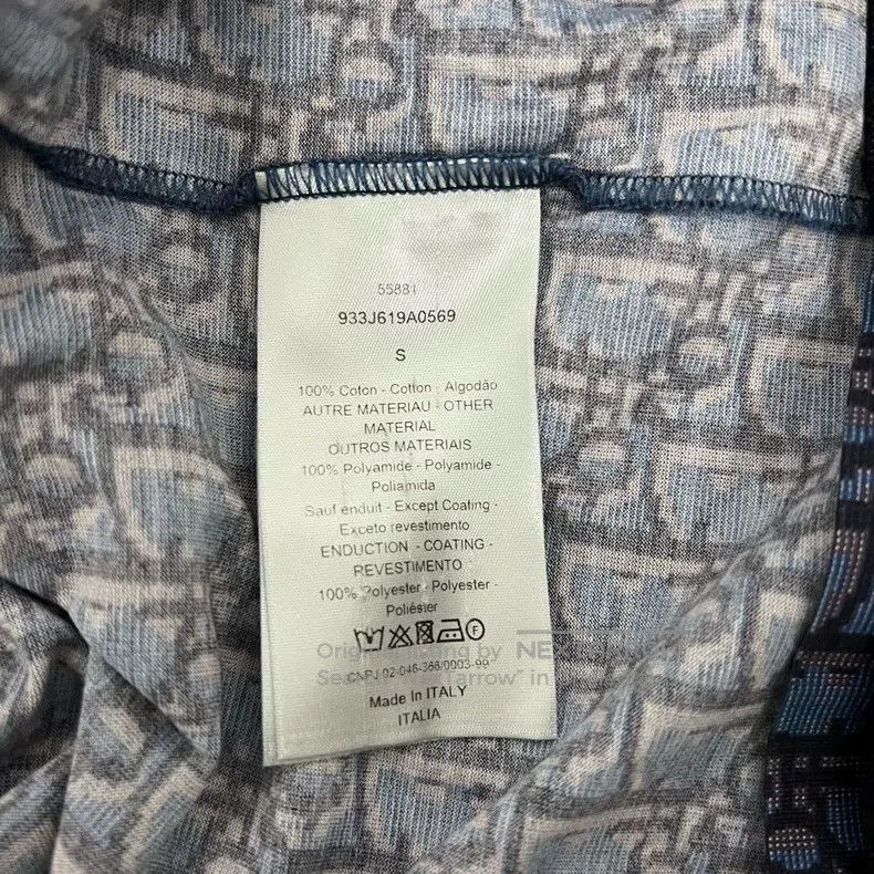 Dior Dior Old flower full print logo double-layer short sleeves Size US S / EU 44-46 / 1 - 5 Thumbnail