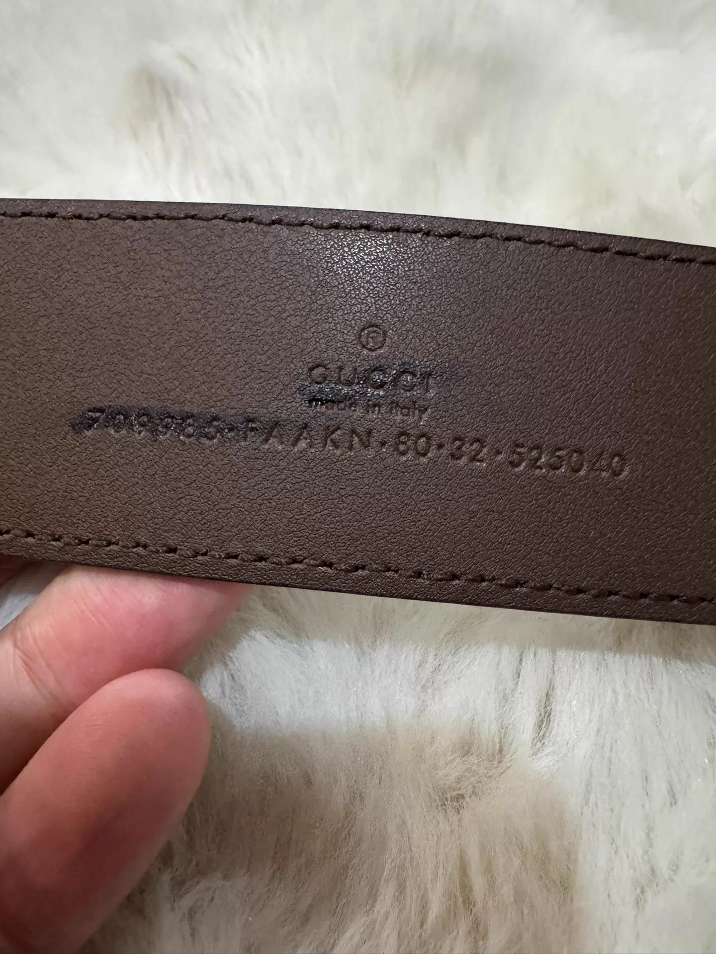 Gucci Gucci Rainbow GG Full Print Belt 80 New with Tags Size ONE SIZE - 5 Thumbnail