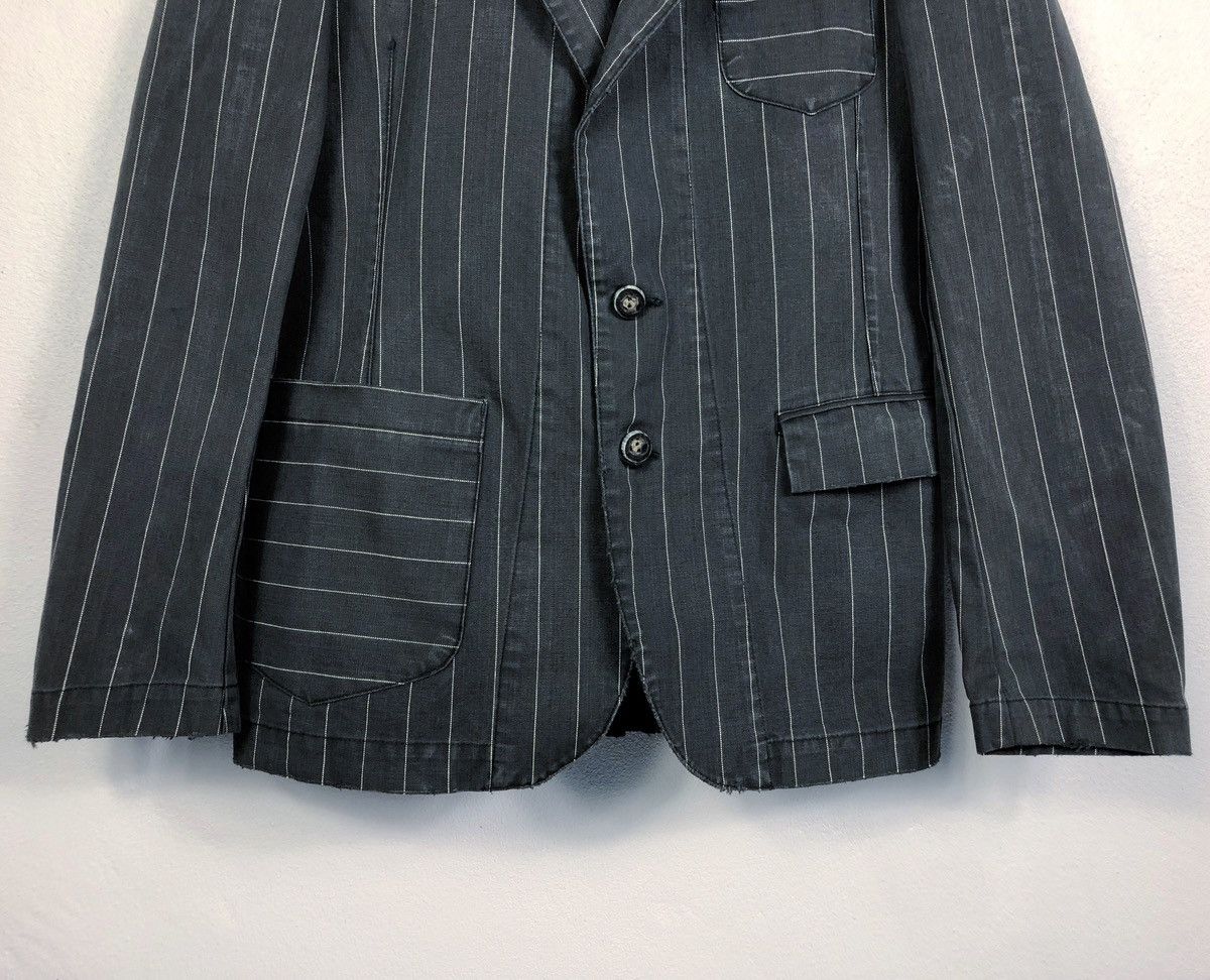 If Six Was Nine × Japanese Brand × Johnbull Rare Vintage John Bull Kojima Japan Stripe Jacket Coat Size US L / EU 52-54 / 3 - 4 Thumbnail