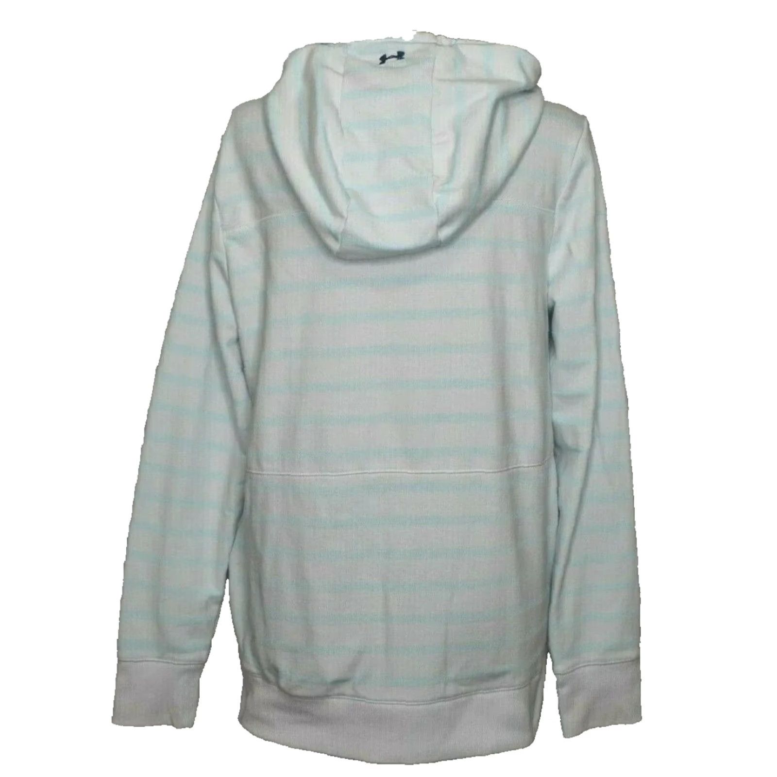Under Armour Under Armour Hoodie Striped Long Sleeve Small Blue White Womens Size S / US 4 / IT 40 - 2 Thumbnail