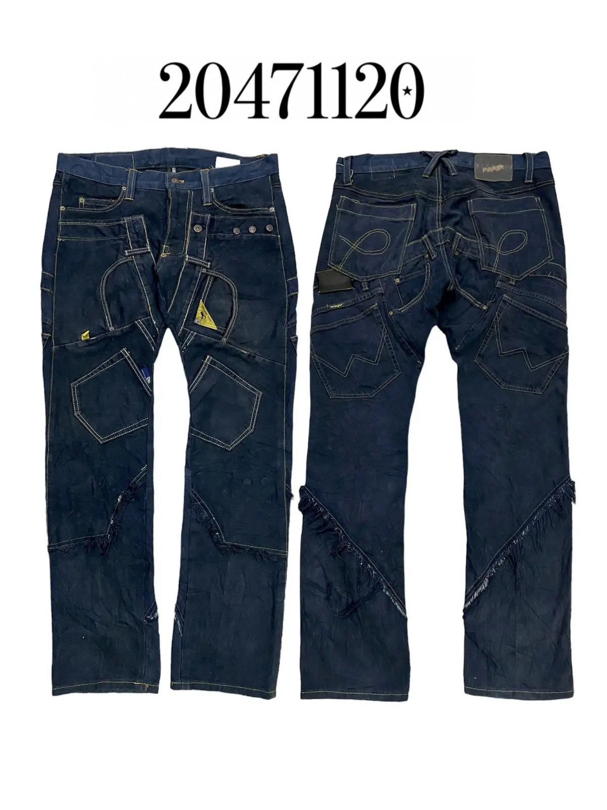 20471120 20471120 PAPER “Recycouture” Reconstructed Denim Size US 35 - 1 Thumbnail