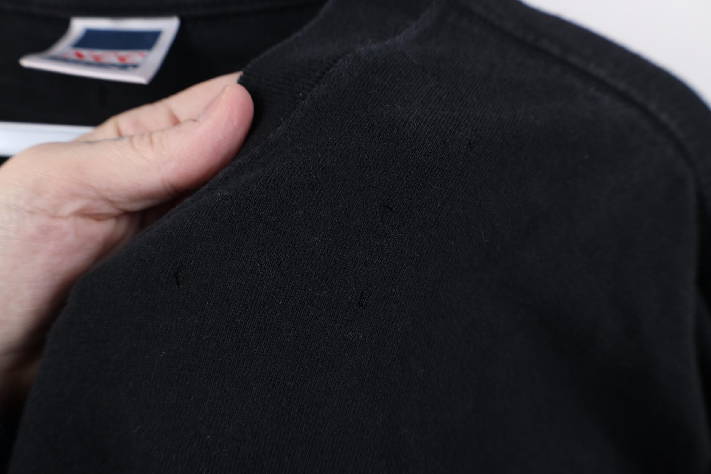 Vintage Vintage 90s University of Texas Long Sleeve T-Shirt Black Size US XL / EU 56 / 4 - 4 Thumbnail