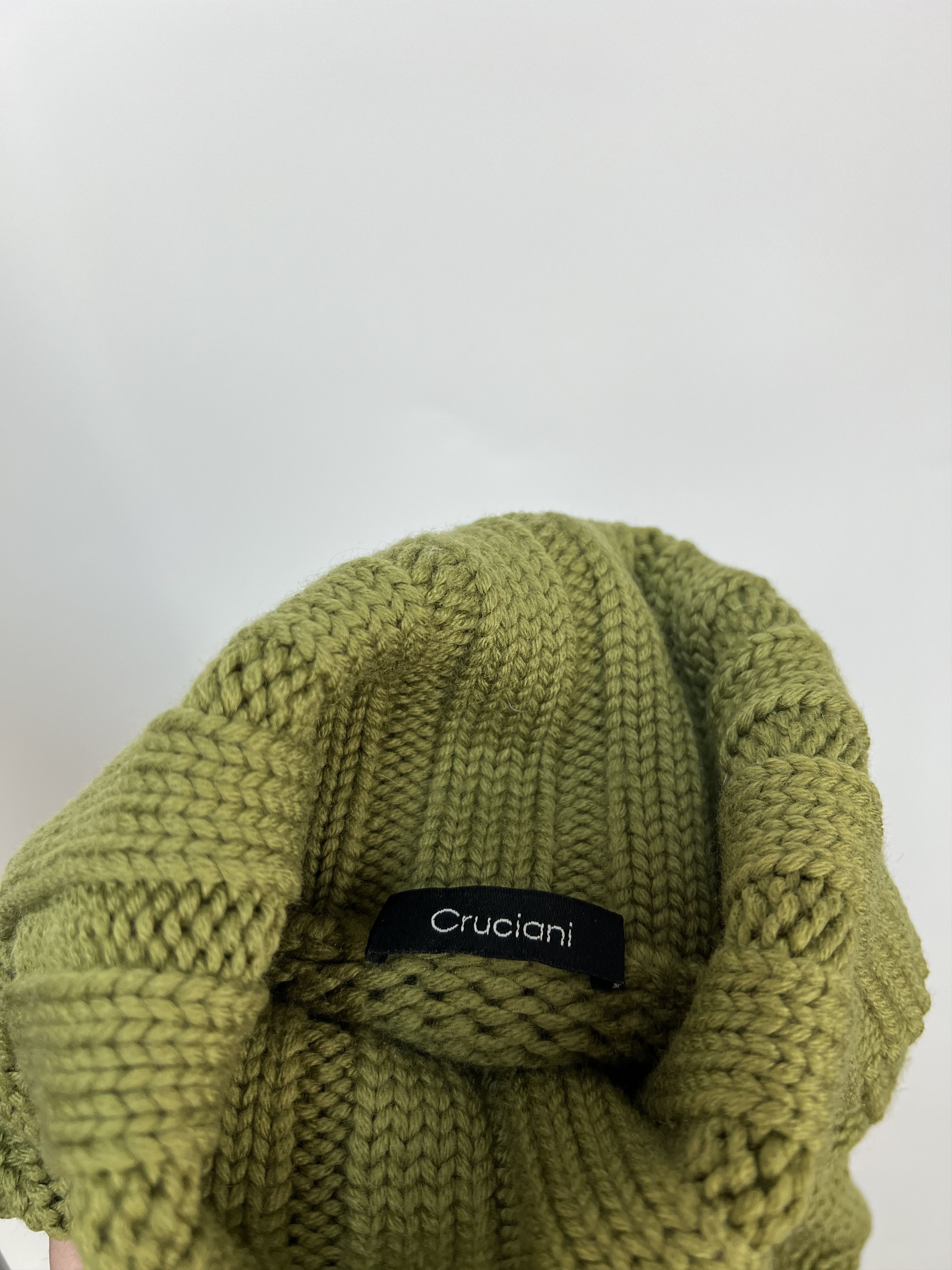 Cruciani Cruciani 100% Wool Knitted Turtleneck Sweater Size IT 44 Size M / US 6-8 / IT 42-44 - 12 Thumbnail