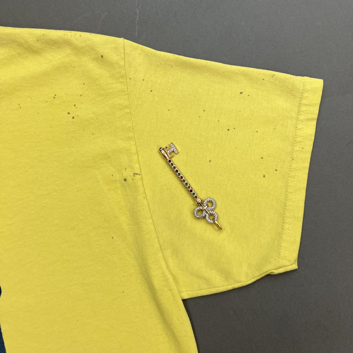 Hanes Vintage Y2K Thrashed Los Angeles LA Tee Shirt Size US L / EU 52-54 / 3 - 8 Thumbnail