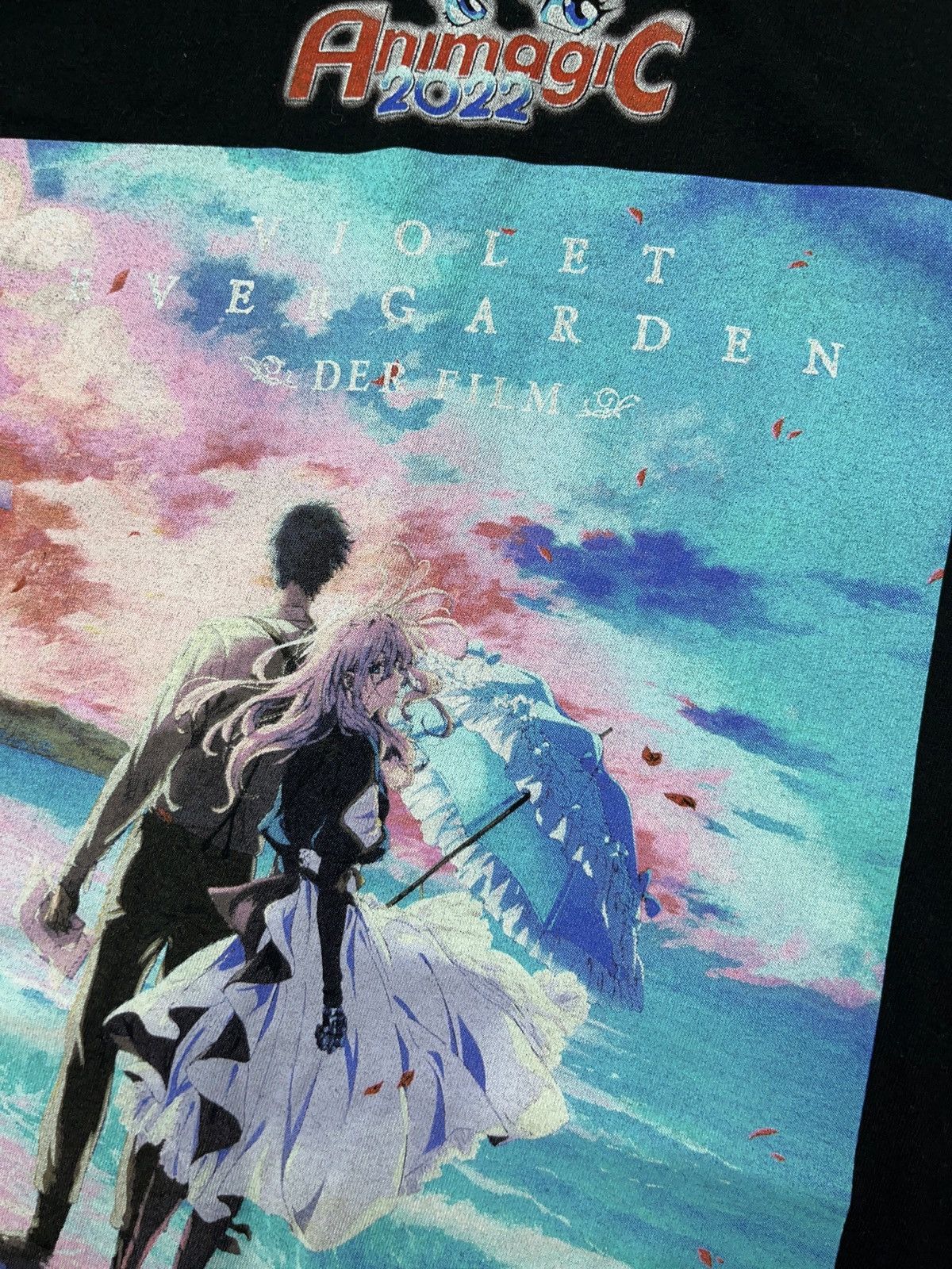 Anime Animagic 2022 Violet Evergarden Anime T-shirt Rare Size US S / EU 44-46 / 1 - 7 Thumbnail
