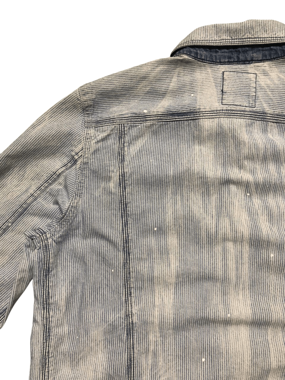 Diesel Diesel Denim Striped Cotton Jacket Shacket Buttons Faded Size US S / EU 44-46 / 1 - 11 Thumbnail