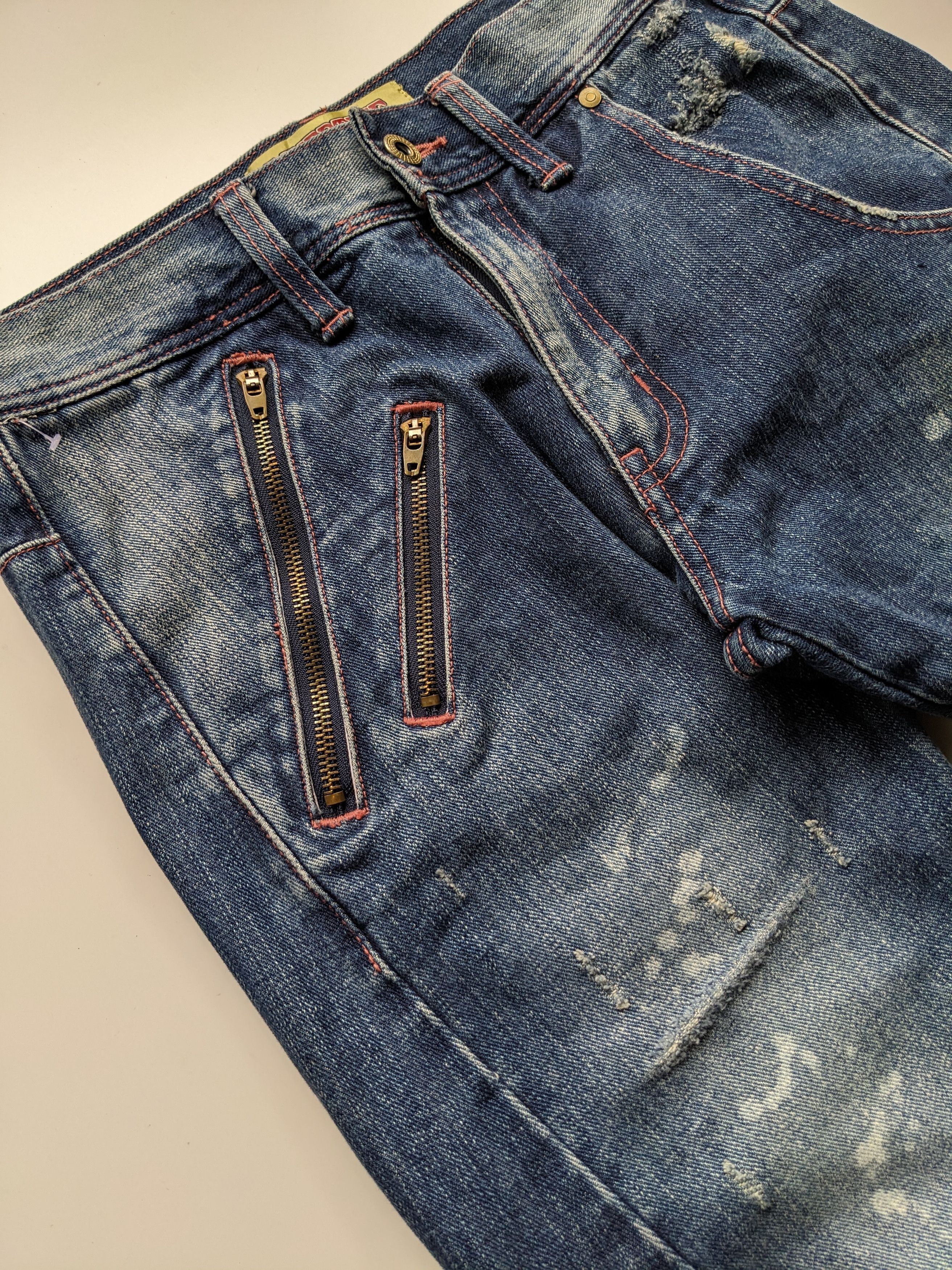 Hysteric Glamour × Japanese Brand Livertine Tokyo Underground flare zipper Hysteric Glamour Size US 32 / EU 48 - 6 Thumbnail