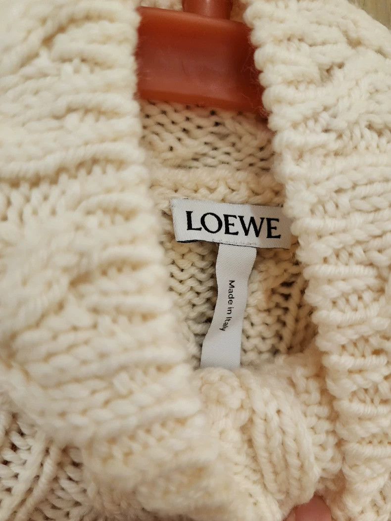 Loewe LOEWE White milk sweater Size M / US 6-8 / IT 42-44 - 5 Thumbnail