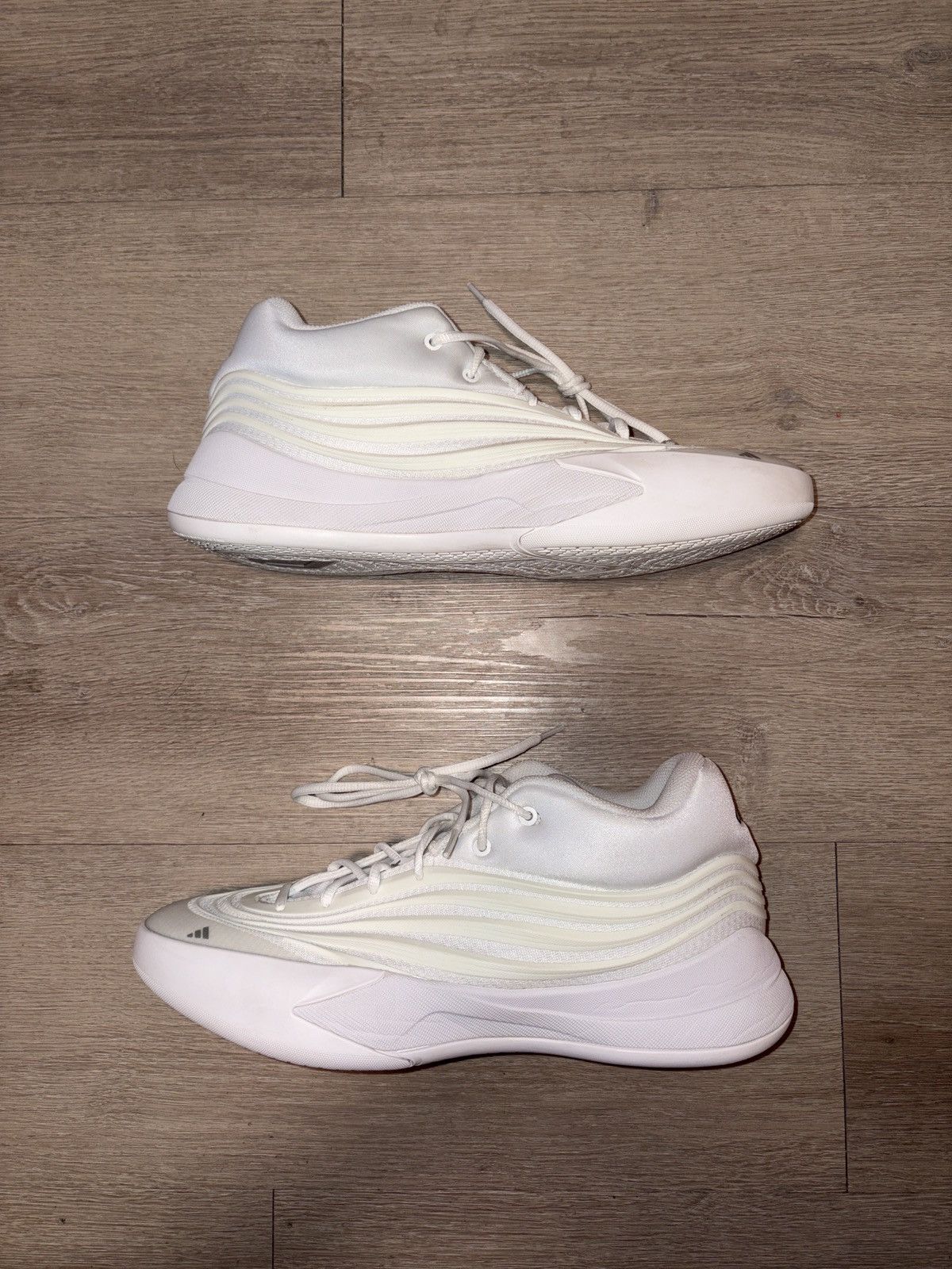 Adidas Dame X triple white size 10 Size US 10 / EU 43 - 1 Thumbnail