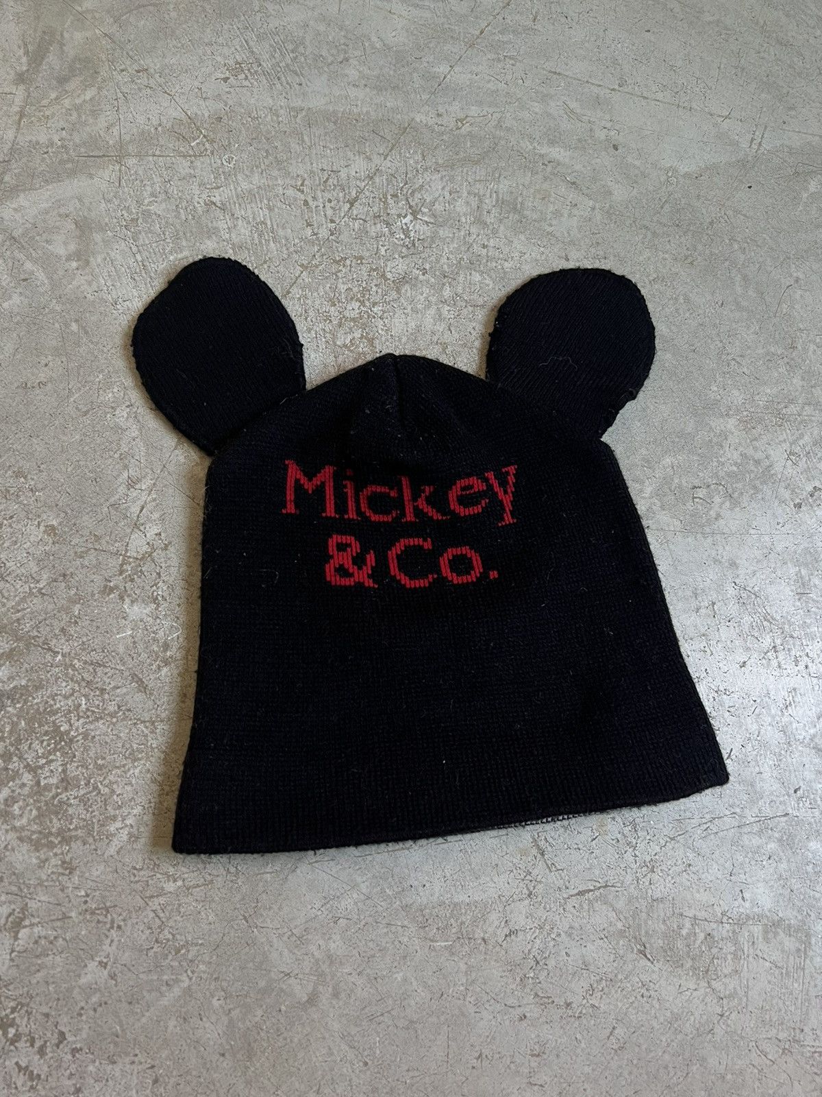Japanese Brand × Vintage 😈 Vintage Devil Mickey Beanie Hat Size ONE SIZE - 6 Thumbnail