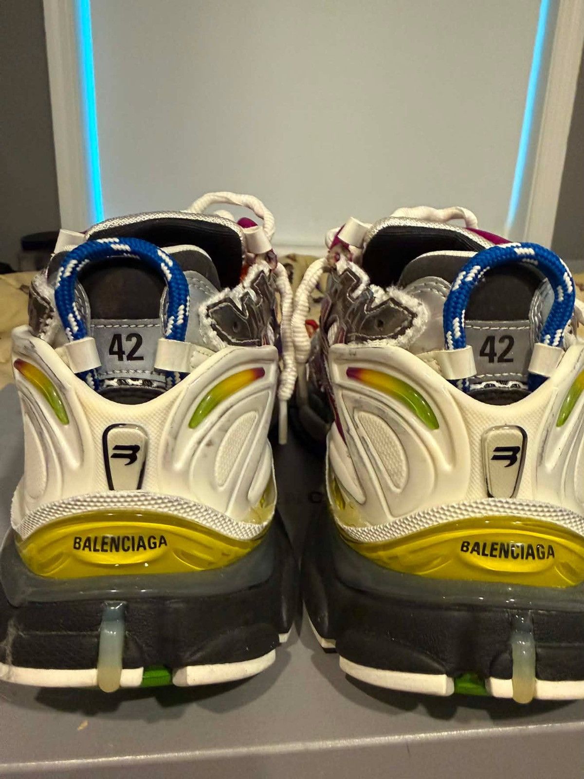 Balenciaga Balenciaga Multi Color Runner Size US 9 / EU 42 - 4 Thumbnail
