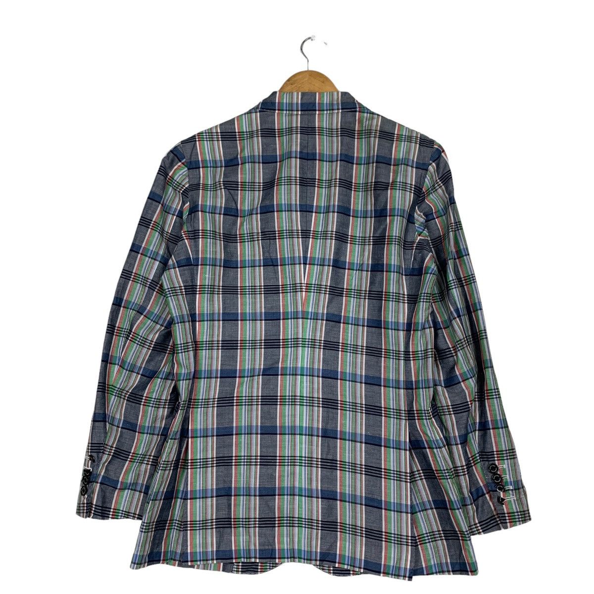 BLACK LABEL Crestbridge Checked Suit Jacket #0943-C42