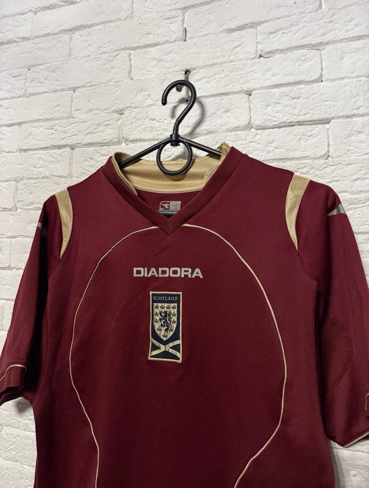 Diadora Diadora Scotland 07/08 Jersey Away Footbsll Shirt Sz S Size US S / EU 44-46 / 1 - 2 Thumbnail