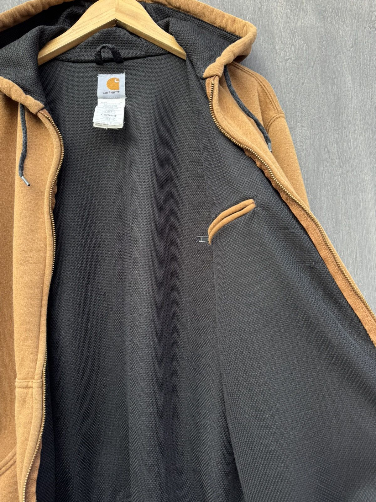 Carhartt Carhartt Vintage Zip Hoodie Size M/L Size US L / EU 52-54 / 3 - 6 Thumbnail