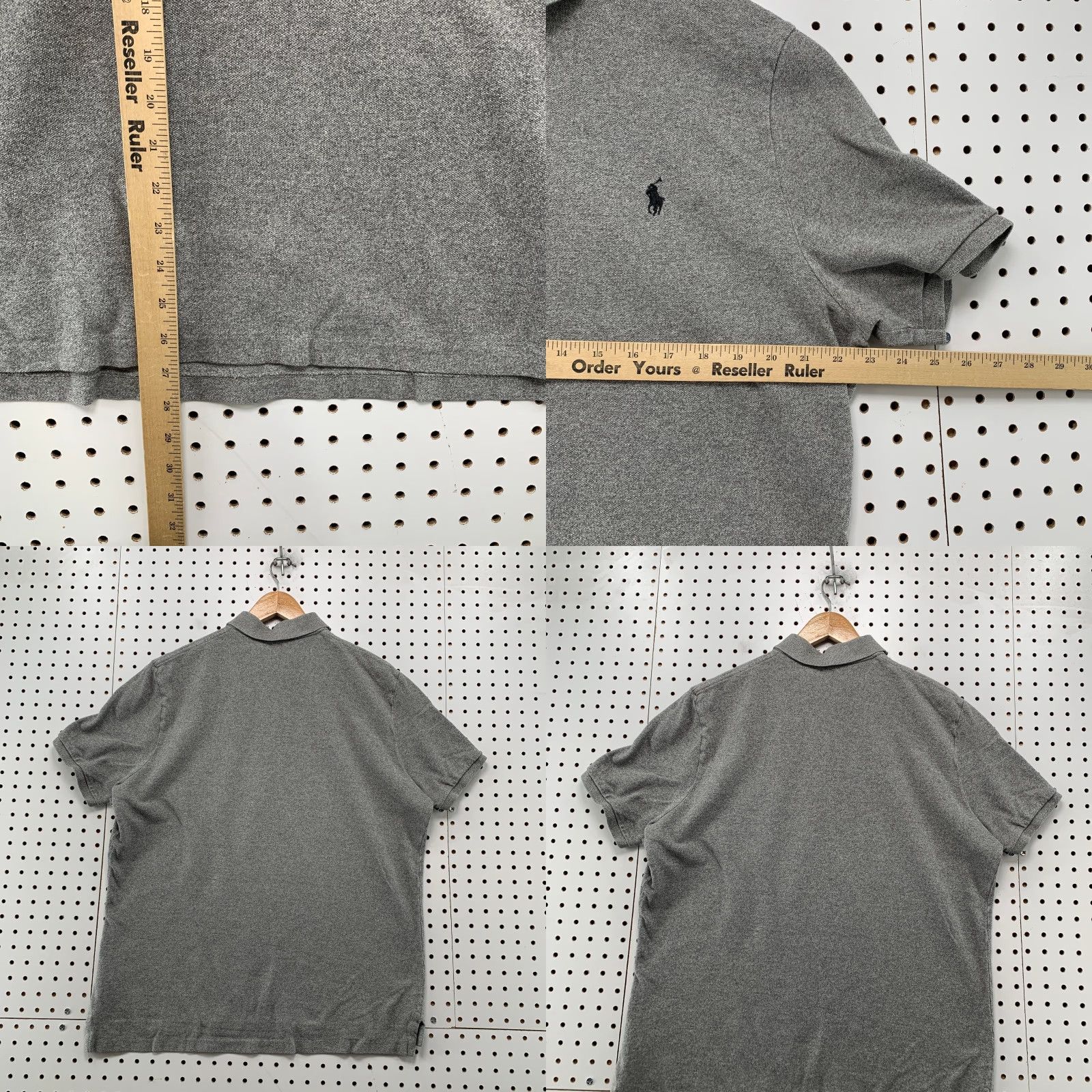 Polo Ralph Lauren Polo Ralph Lauren Shirt Mens Large Gray Classic Fit Short Sleeve Preppy Casual Size US L / EU 52-54 / 3 - 8 Thumbnail