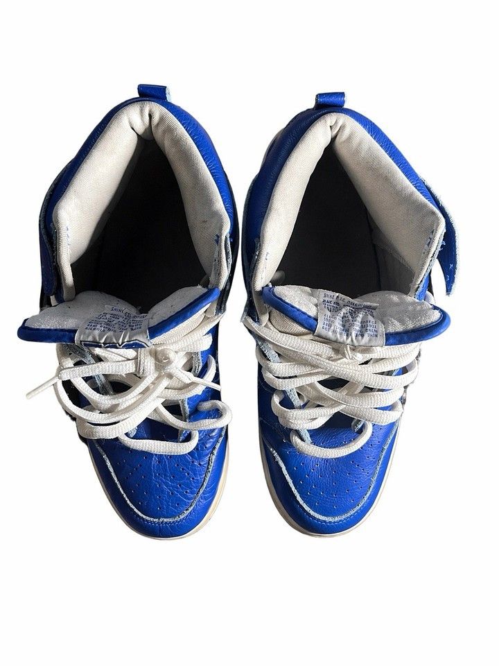 Nike SB Nike SB Dunk High T-19 Royal White 2005 SZ 9 Size US 9 / EU 42 - 5 Thumbnail