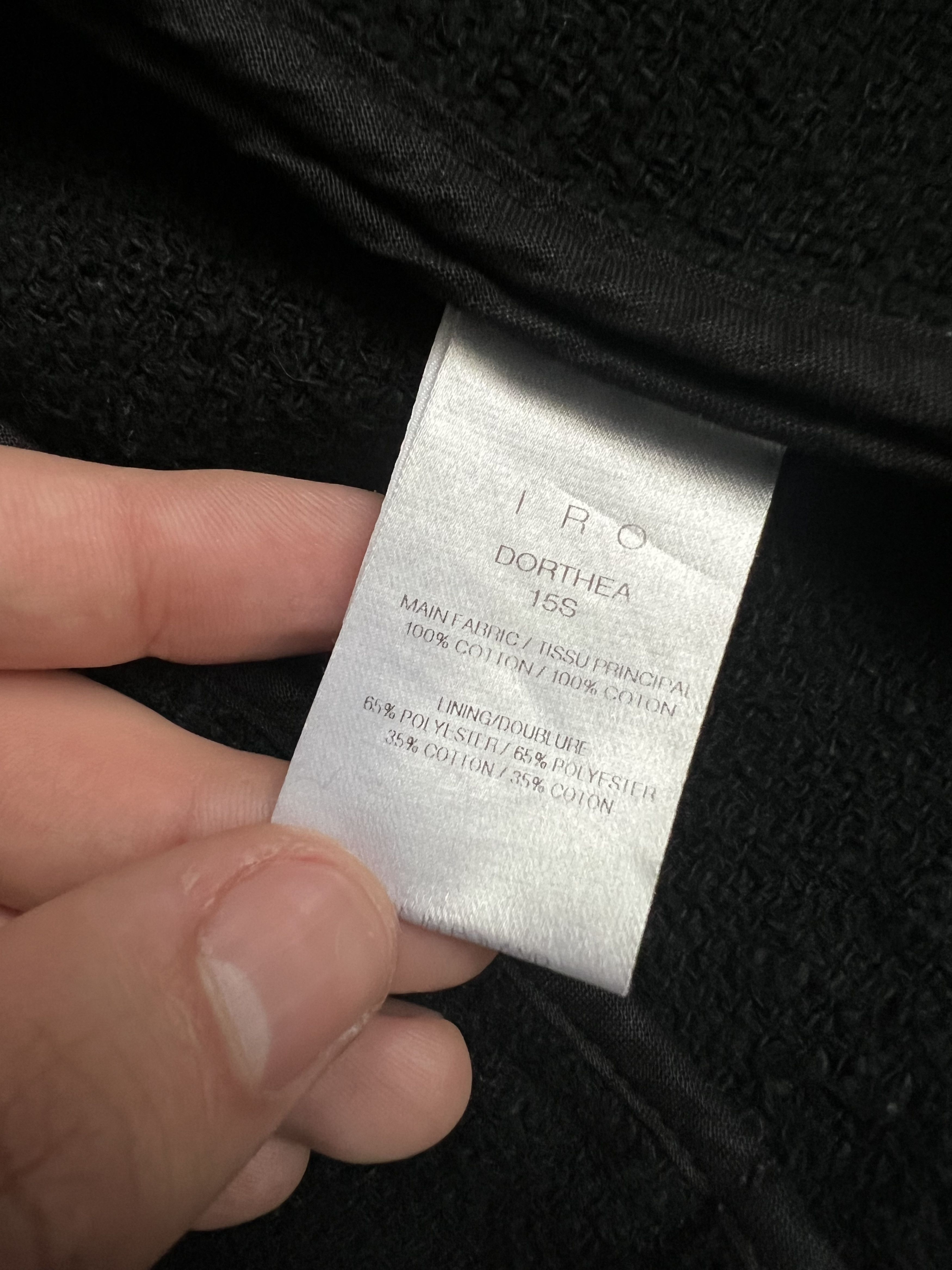 Iro Iro Jacket Ripped Effect Dorothea Size XS / US 0-2 / IT 36-38 - 7 Thumbnail