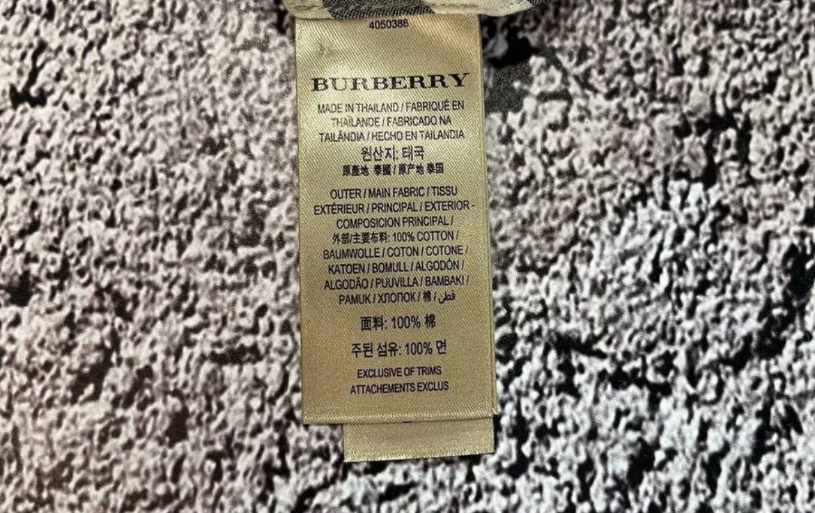 Burberry × Vintage Burberry Vintage Print Long Sleeve Button-Up Women's Size S Size S / US 4 / IT 40 - 7 Thumbnail