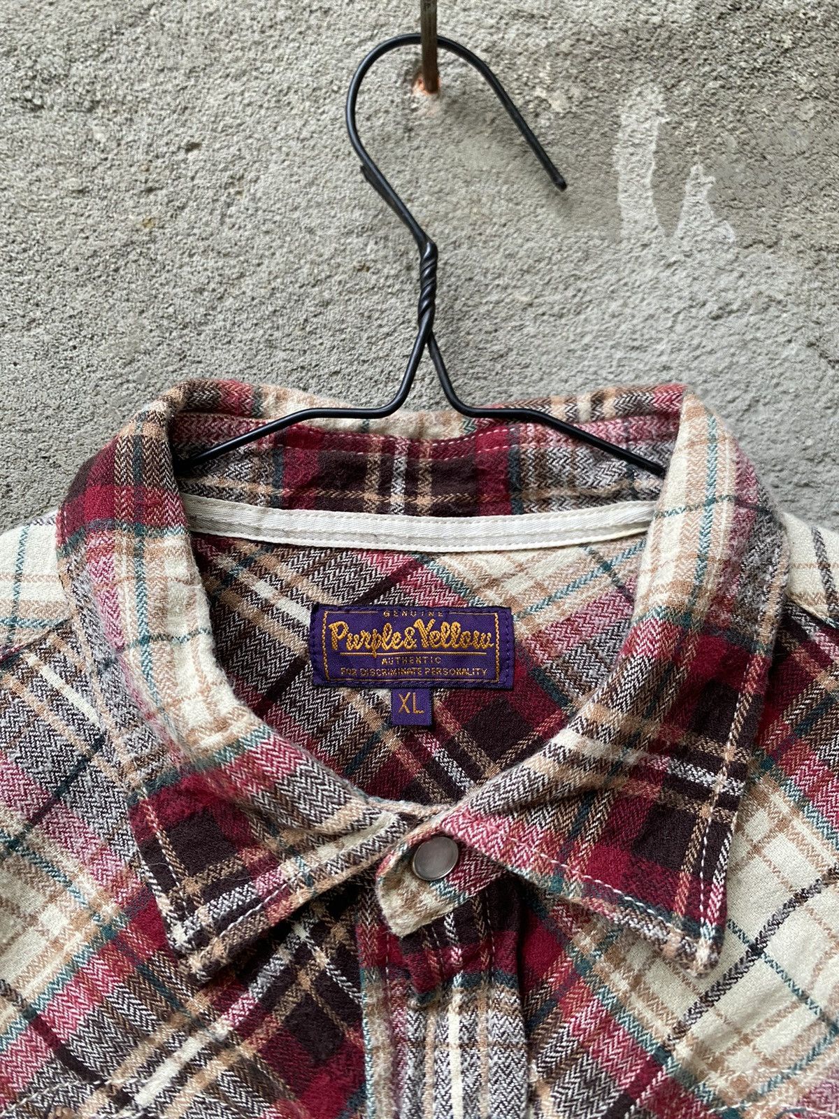 Beauty Beast Distresed Purple & yellow Junyawatanabe style Size US L / EU 52-54 / 3 - 6 Thumbnail