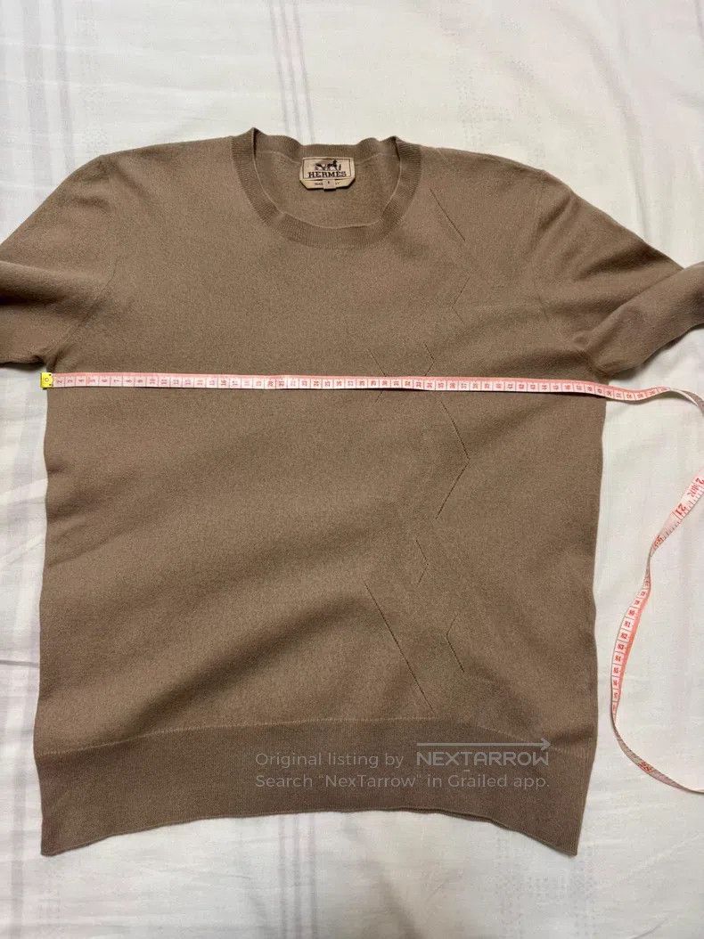 Hermes Hermes Cashmere sweater, 60% Cashmere+40% Cotton Size US S / EU 44-46 / 1 - 4 Thumbnail