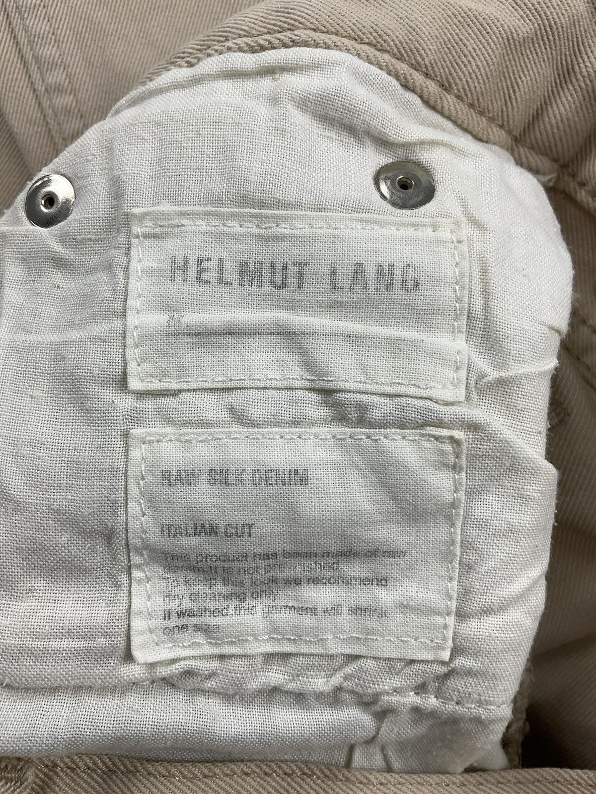 Helmut Lang Helmut Lang Raw Silk Denim Size US 28 / EU 44 - 12 Thumbnail