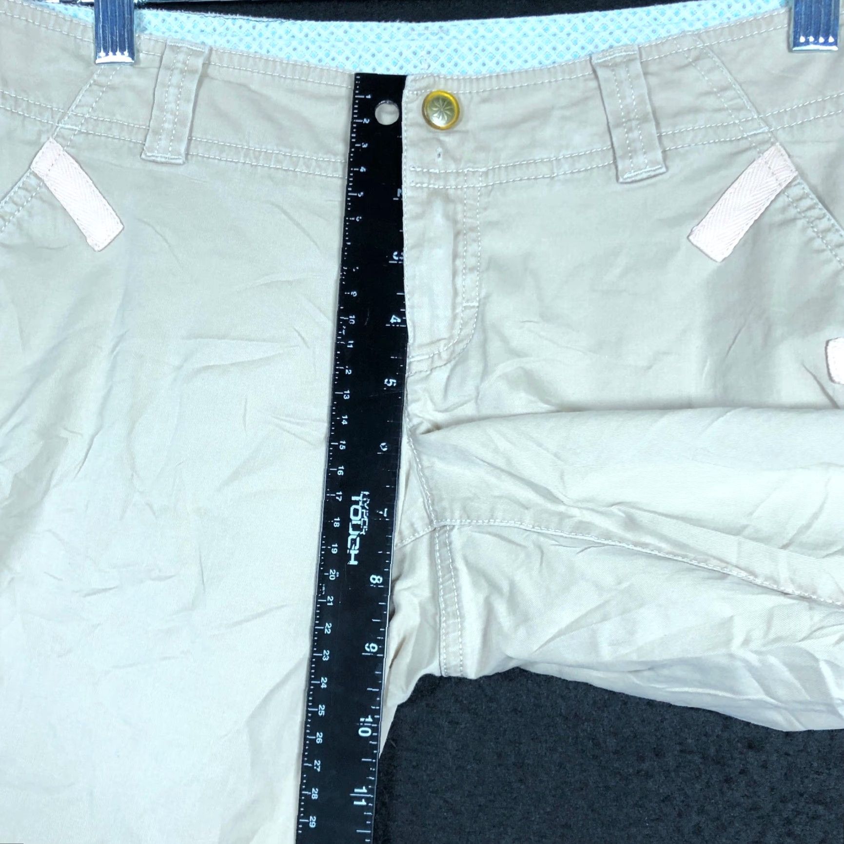 Athleta Athleta Womens Pants Tan Petite Mid Rise Athletic Capri Stretch 2P Size 24" / US 00 / IT 34 - 7 Thumbnail