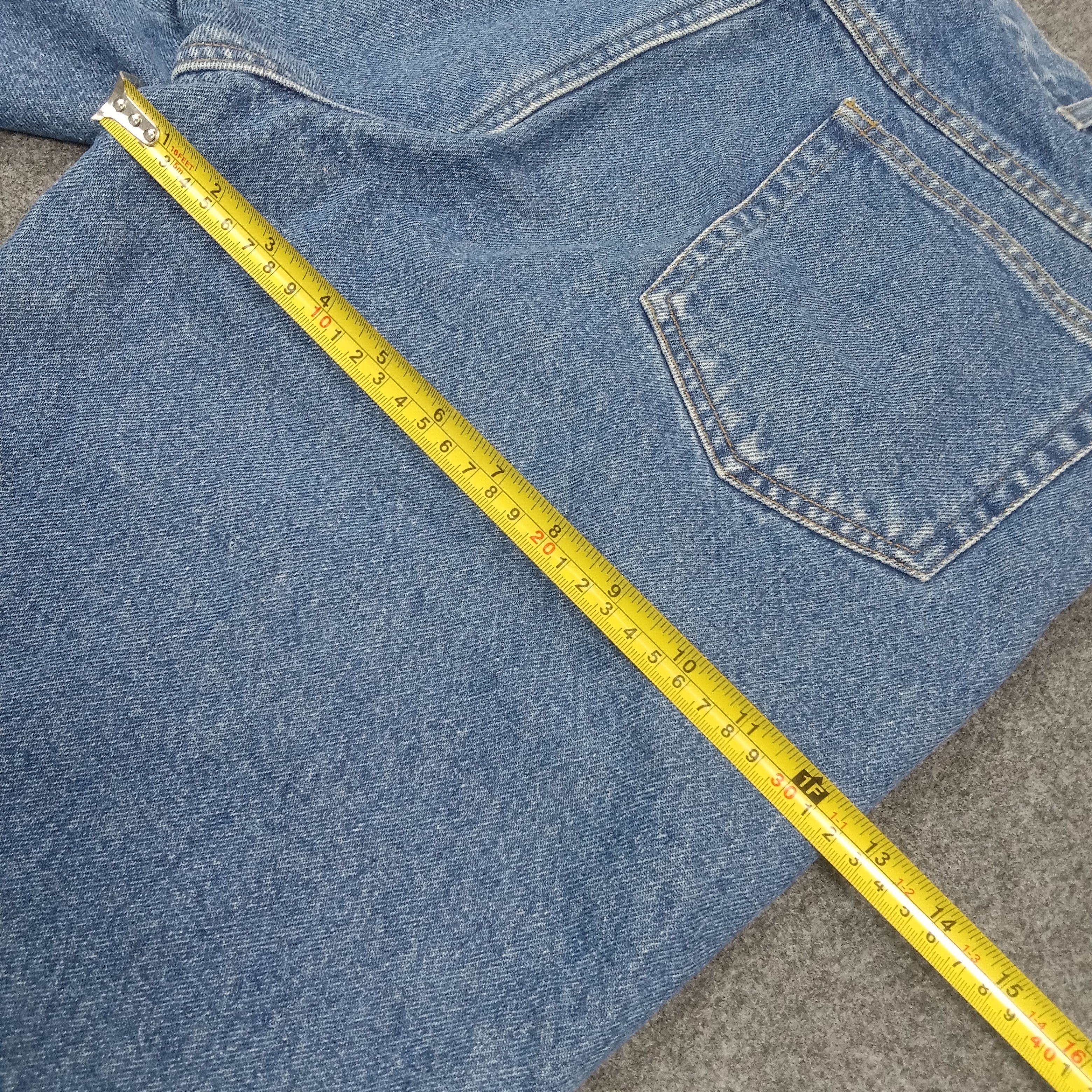 L.L. Bean L.L. Bean American Outdoor Fleece Lined Denim Jeans C280N1 Size US 33 - 10 Thumbnail