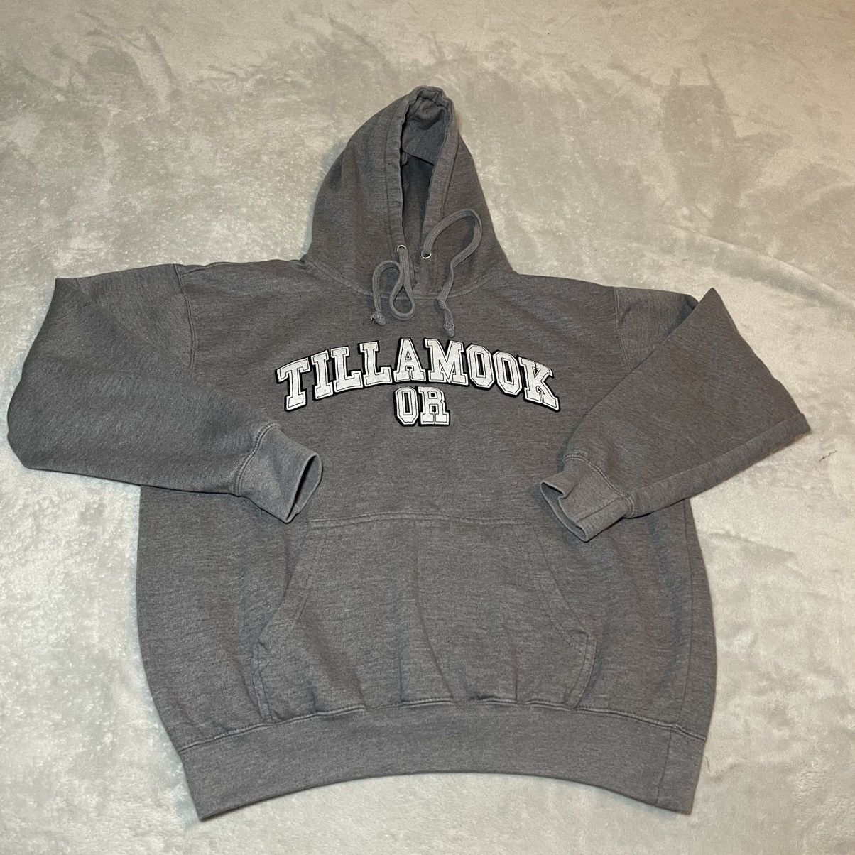 Other Worldwide Sportswear Tillamook Oregon Gray Hoodie Mens Large Size US L / EU 52-54 / 3 - 1 Thumbnail