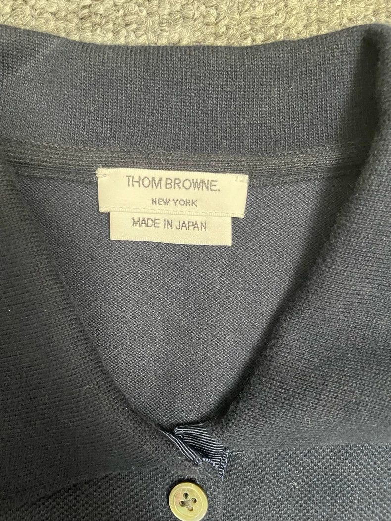 Thom Browne Thom browne Dark blue polo dress 2503-Nextarrow Size XS / US 0-2 / IT 36-38 - 3 Thumbnail