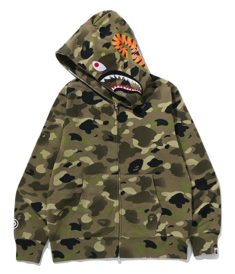 Bape Bape Shark Hoodie Size ONE SIZE - 2 Thumbnail