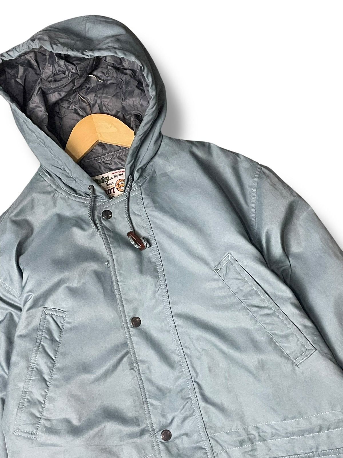 Japanese Brand × Vintage Original Clothing Be-Hot Hooded Jacket (69) Size US M / EU 48-50 / 2 - 2 Thumbnail