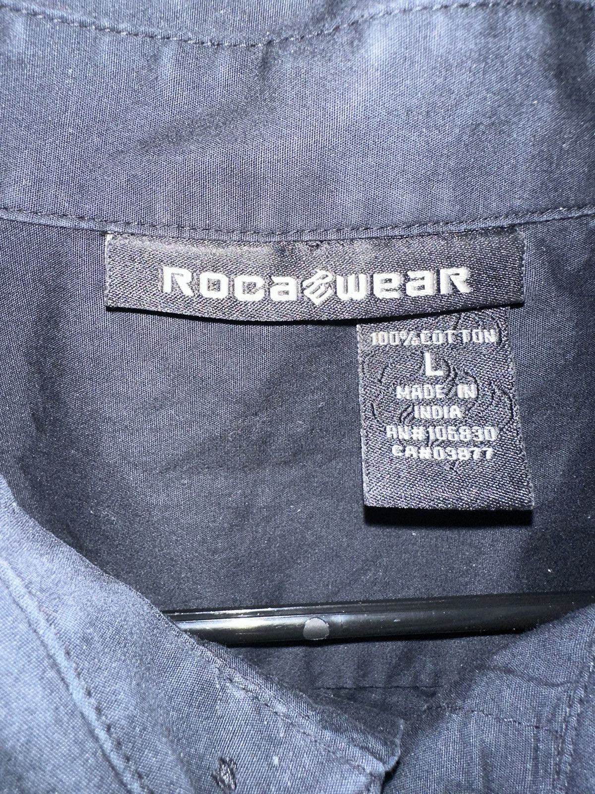 Rocawear × Vintage Rocawear Vintage Button Up Size US L / EU 52-54 / 3 - 3 Thumbnail