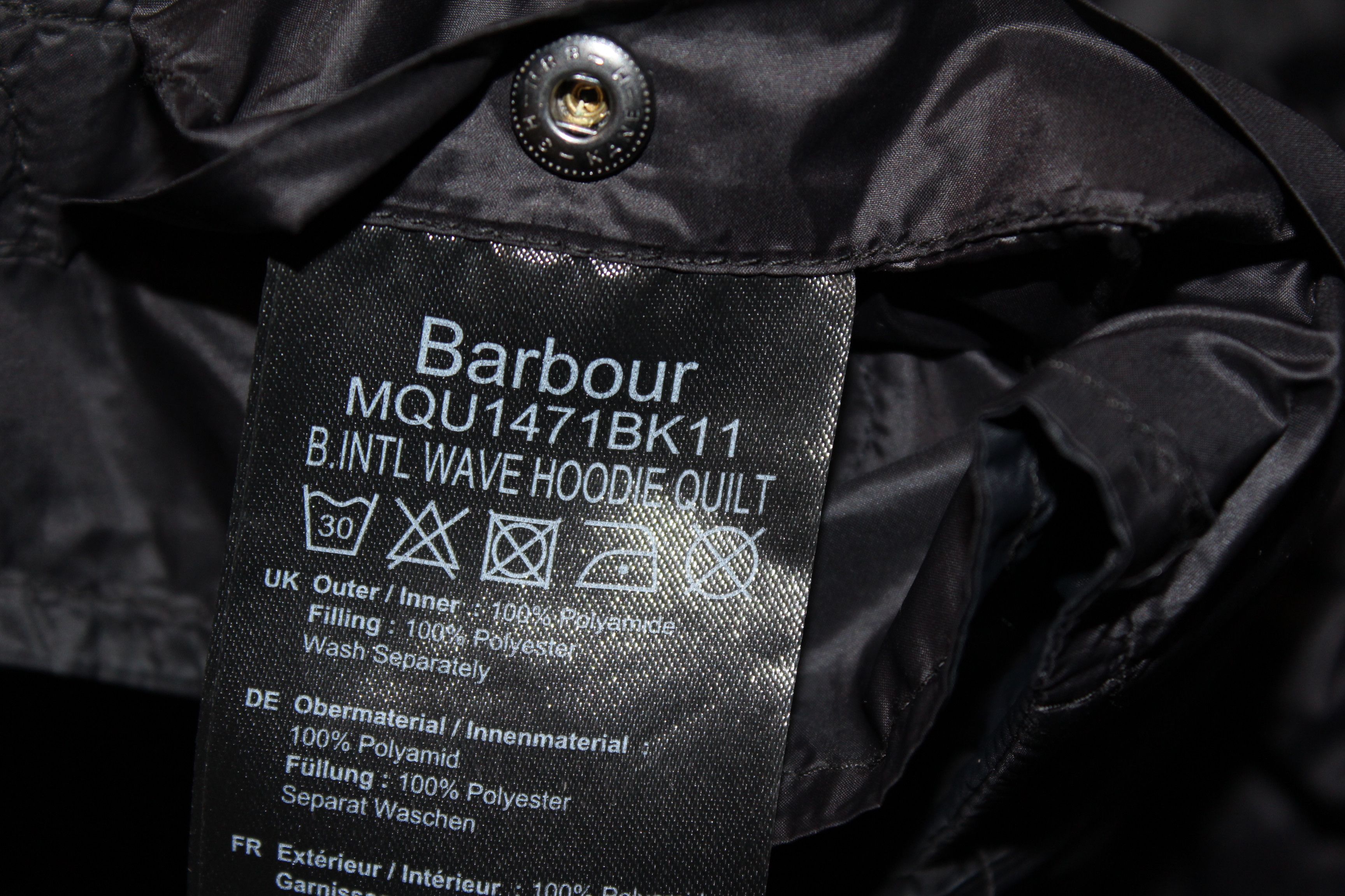 Barbour Women's BARBOUR International Quilted Wave Jacket Size M Size M / US 6-8 / IT 42-44 - 9 Thumbnail