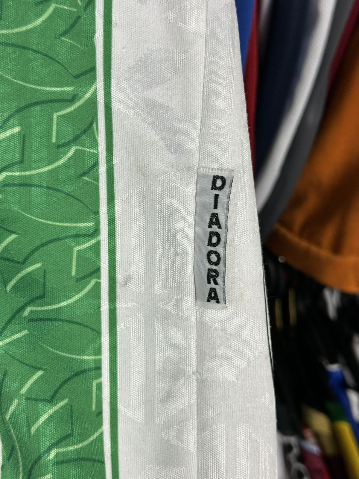 Diadora SK Rapid Wien 1996-98 Diadora Soccer Jersey Shirt Youth XL Size US XXS / EU 40 - 6 Thumbnail