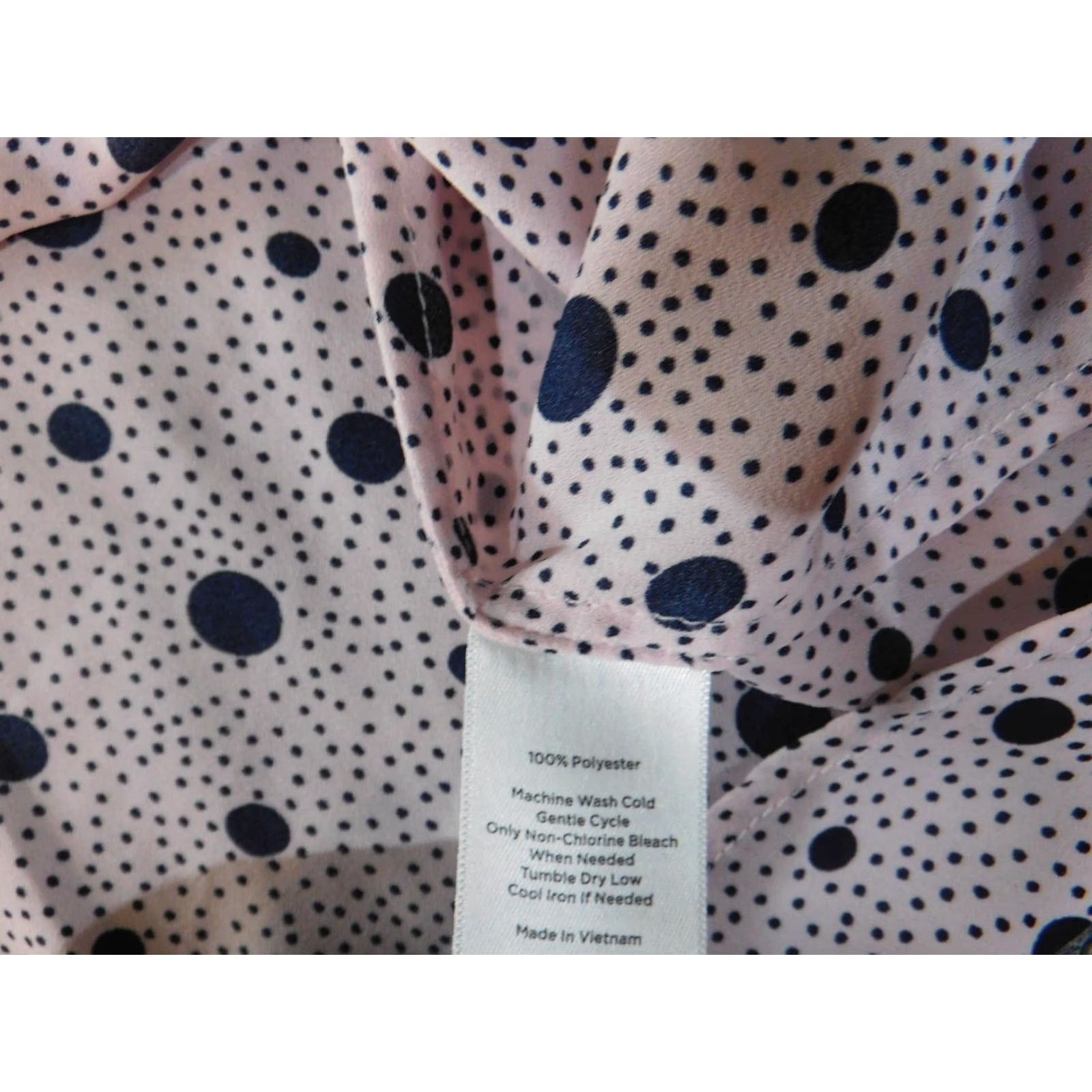 Talbots Talbots Blouse 2X Women Purple Sleeveless Round Neck Polyester Casual Pullover Top Womens Plus Size 2X Colorful Lightweight Size XXL / US 16-18 / IT 52-54 - 7 Thumbnail