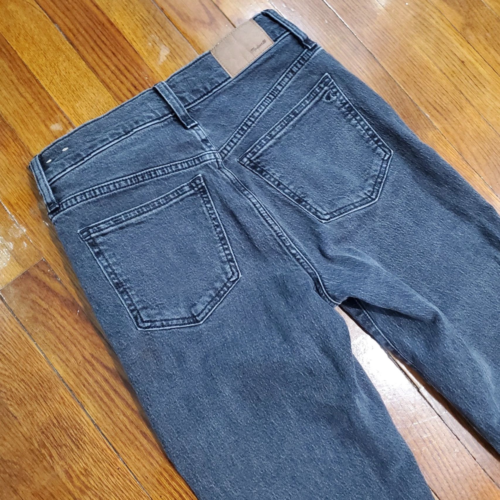 Madewell Madewell Jeans The Perfect Vintage Black Wash 26 Women's Regular 5-Pocket Denim Stretch Distressed Size 26" / US 2 / IT 38 - 3 Thumbnail