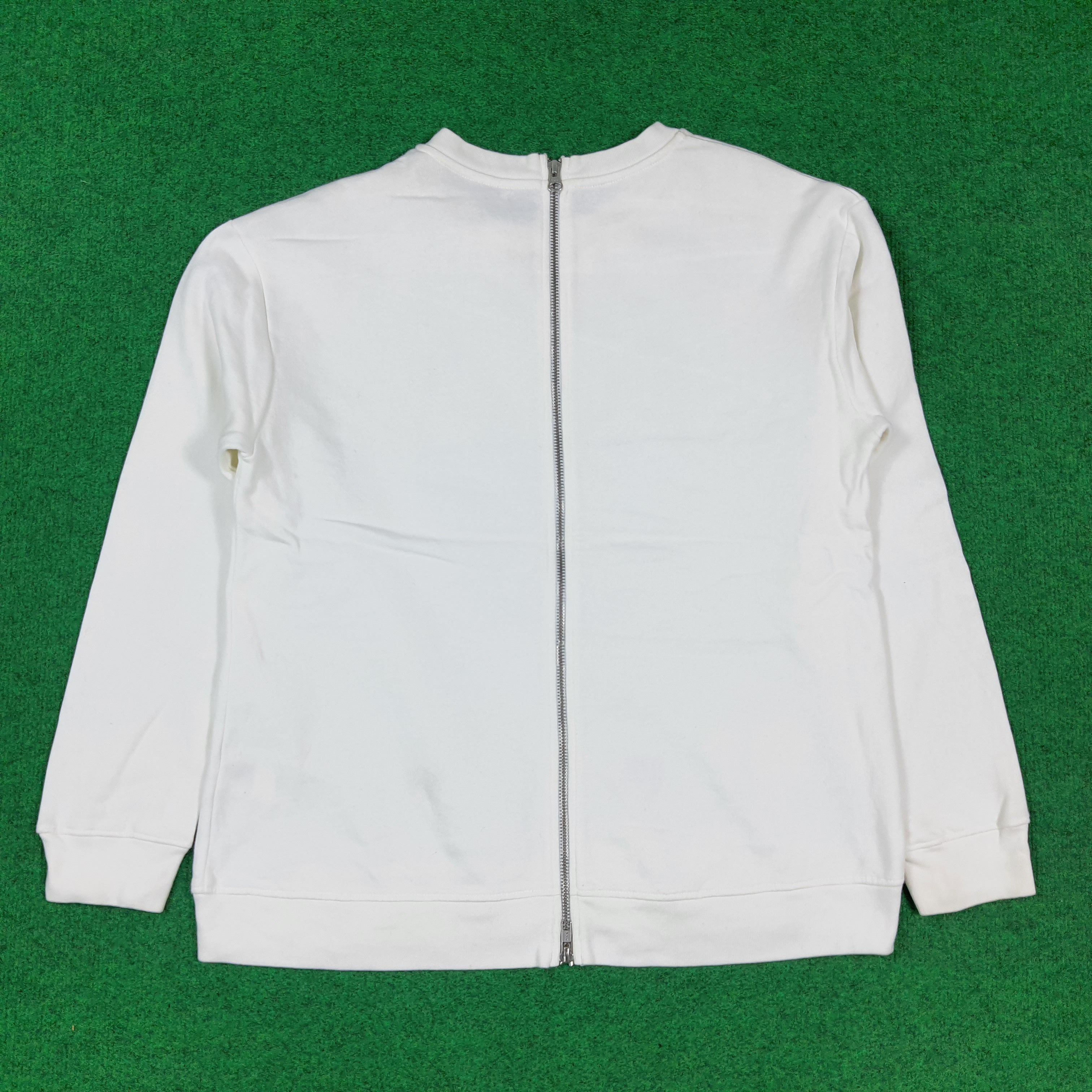 Hope Vintage HOPE Sthlm Back Zip Bulldog Sweatshirt C295N17 Size S / US 4 / IT 40 - 4 Thumbnail