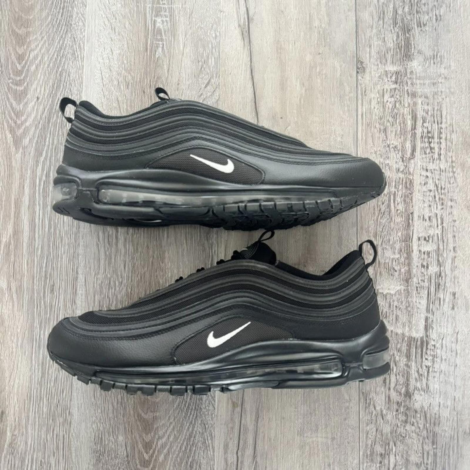 Nike NIKE • Air Max '97 "Black White Anthracite" (13M) Size US 13 / EU 46 - 2 Thumbnail