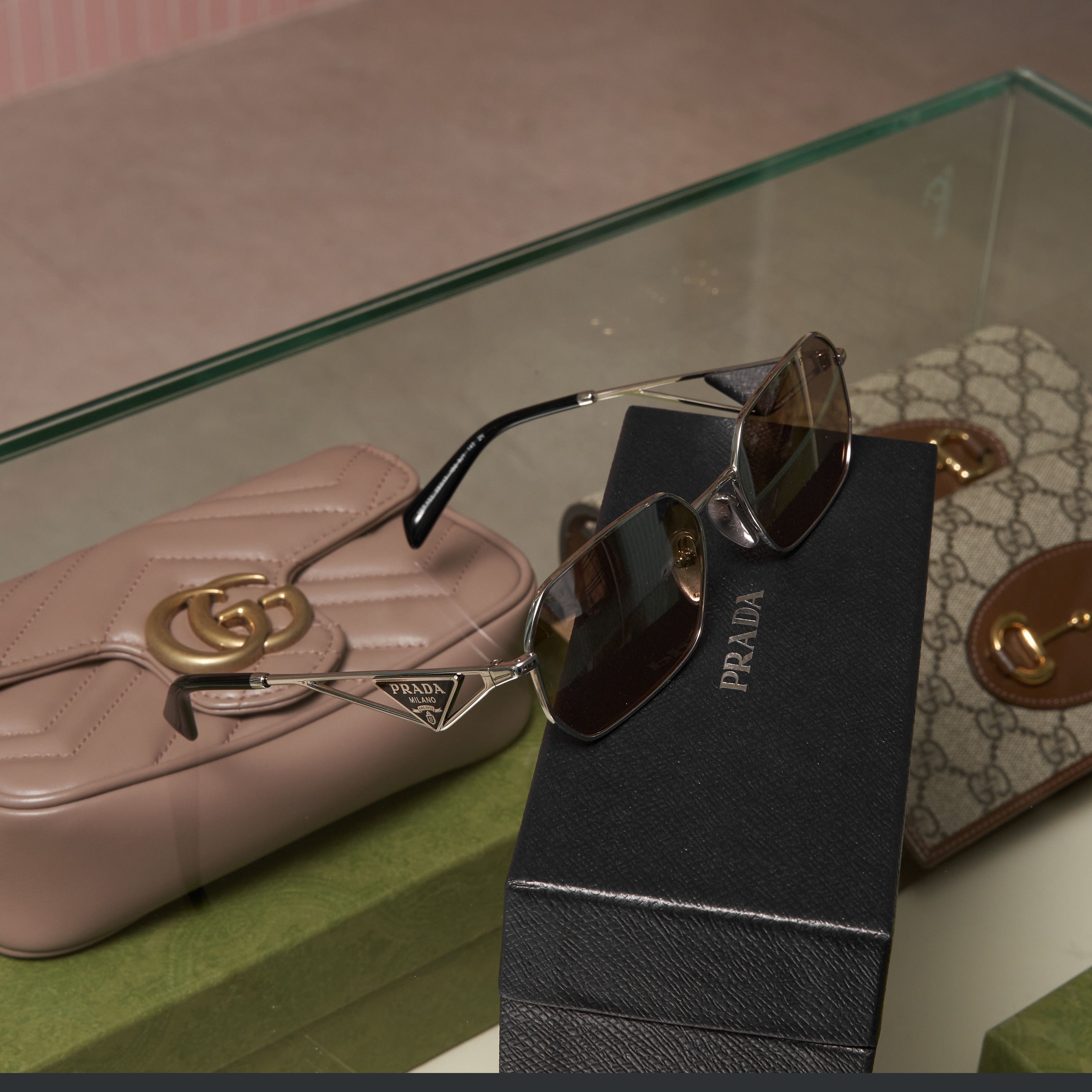 Prada PRADA A51S 1BC8J1 Sunglasses Size ONE SIZE - 1 Thumbnail