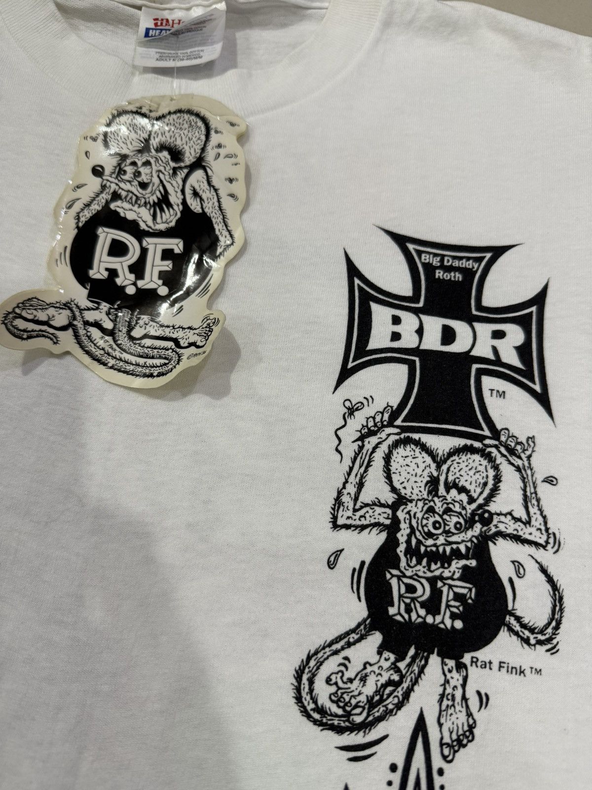 Vintage Vintage deadstock 2001 Ed 'Big Daddy' Roth and Mooneyes Tee Size US M / EU 48-50 / 2 - 6 Thumbnail
