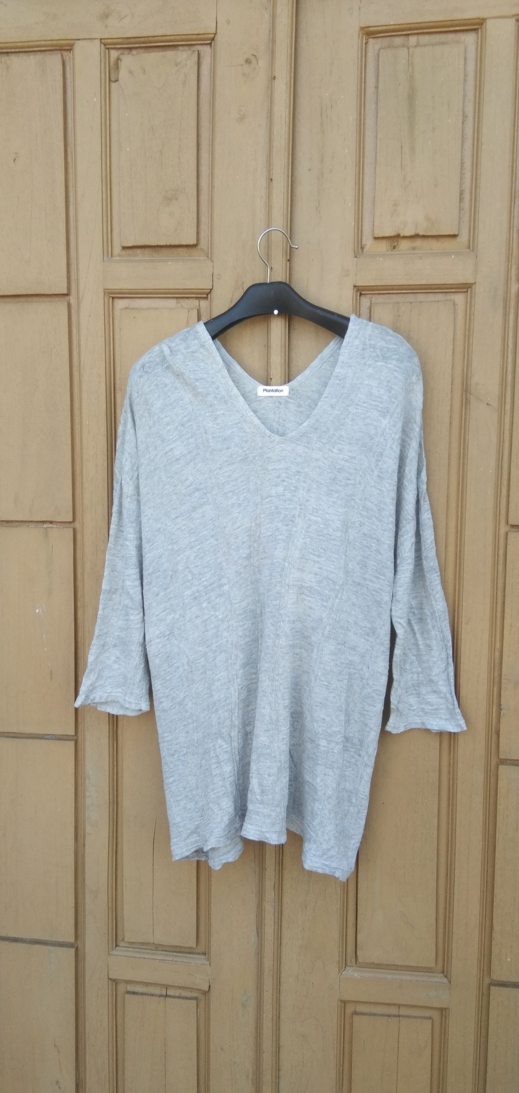 Designer × Issey Miyake Plantation linen tops blouse Size M / US 6-8 / IT 42-44 - 1 Thumbnail