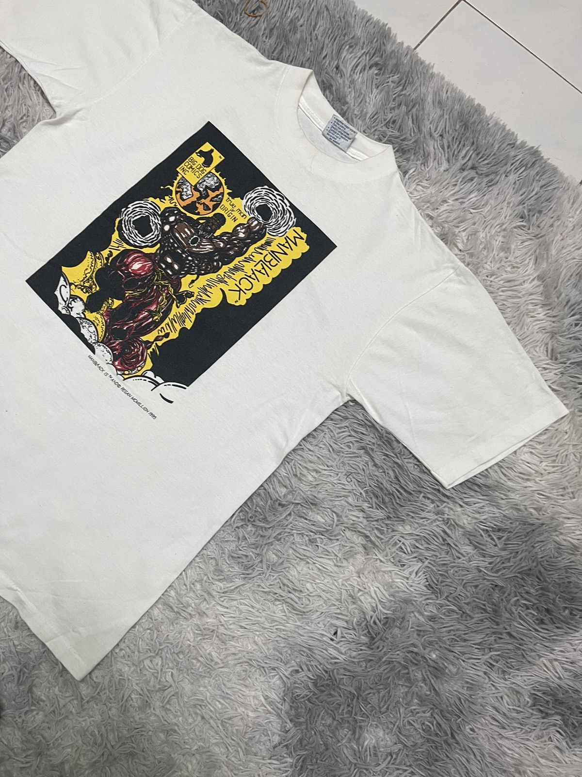 All Sport × Vintage VINTAGE 1995 MAN BLAACK BIG DOG COMICS SUPERHERO TEES Size US L / EU 52-54 / 3 - 5 Thumbnail